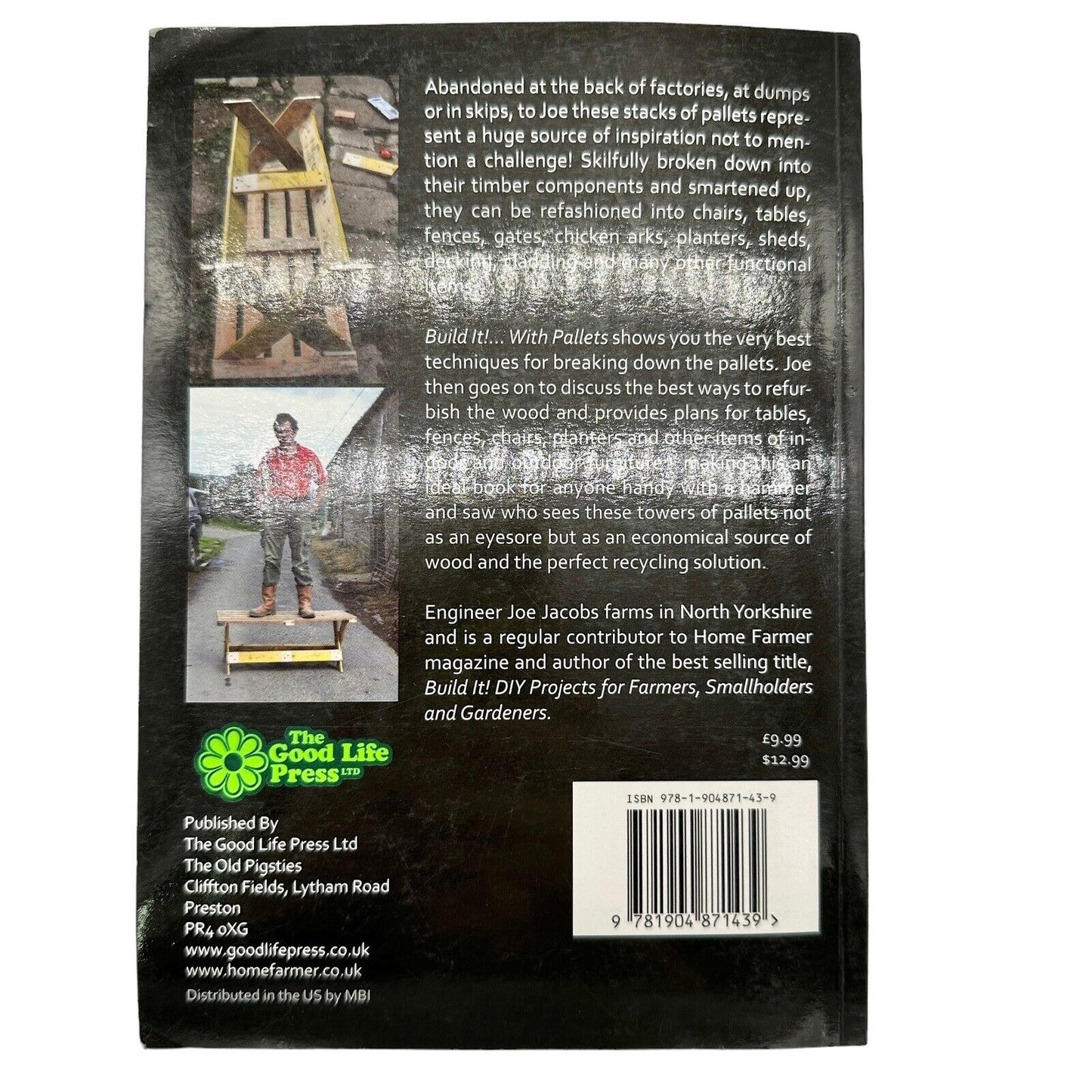 Build It! with Pallets by Joe Jacobs (2009, Trade Paperback)