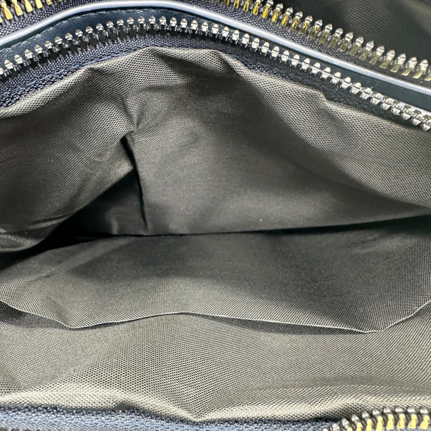 Handbag 10 x 7 x 3.5 Navy Crossbody Adjustable Strap 3 Sections Card Holders EUC