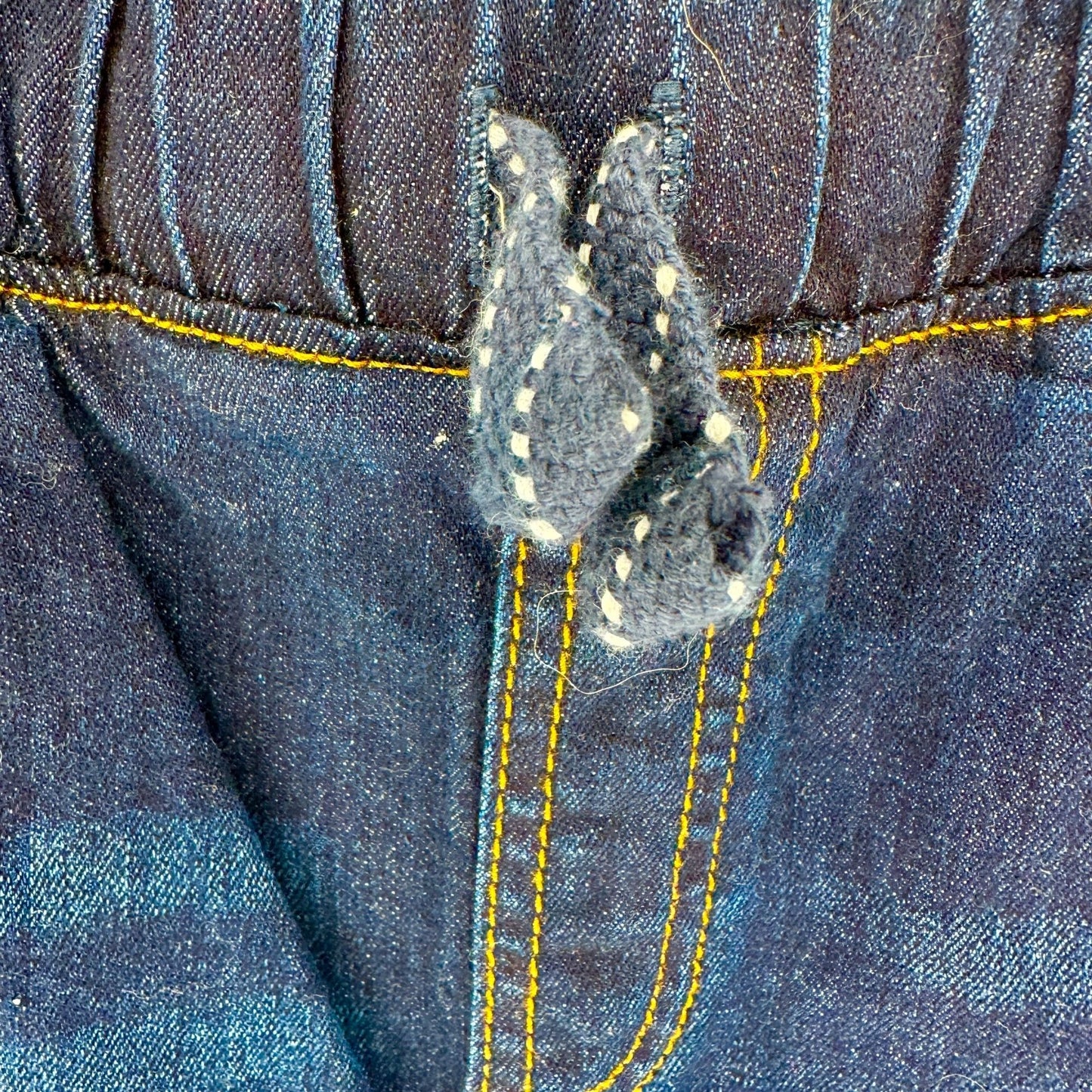 Jumping Beans Straight Fit Jeans Blue Boys Size 8 Cotton Spandex Elastic Waist