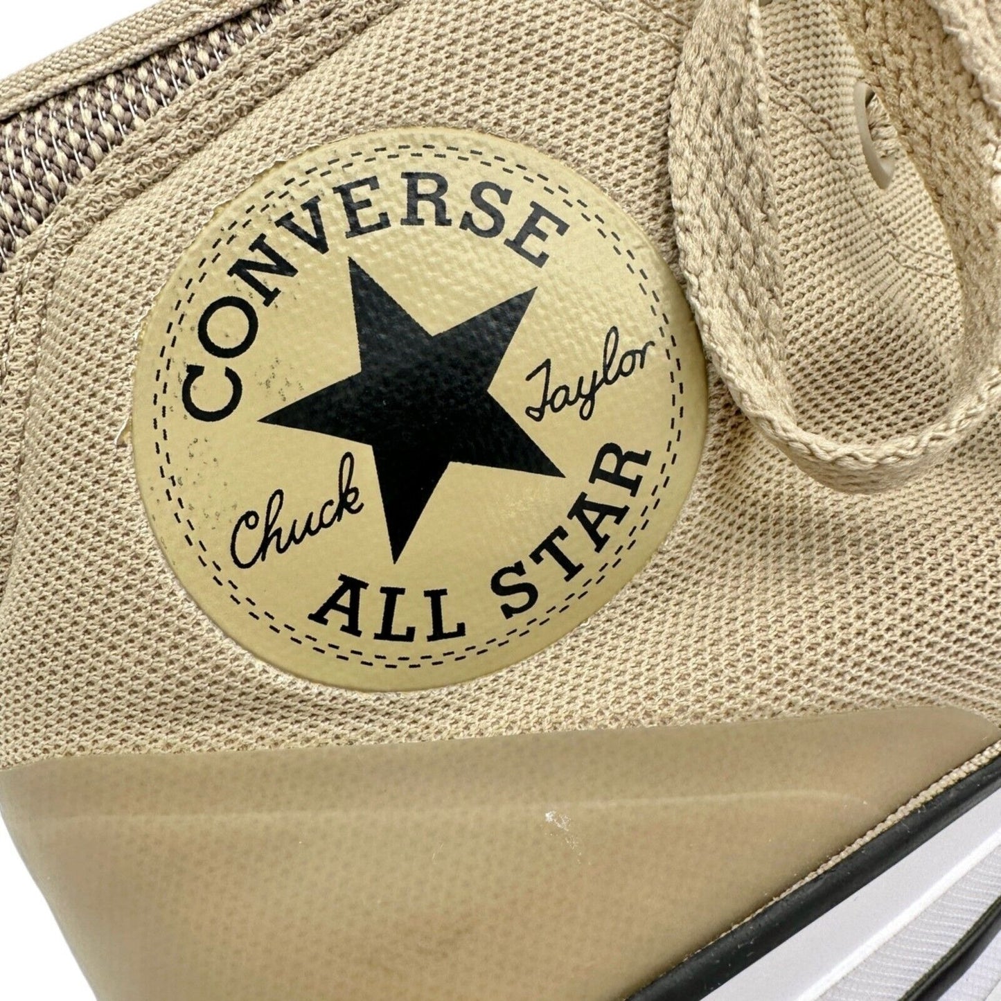 Converse All Star Unisex High Top Sneakers Mens 7.5 Womens 9.5 Tan