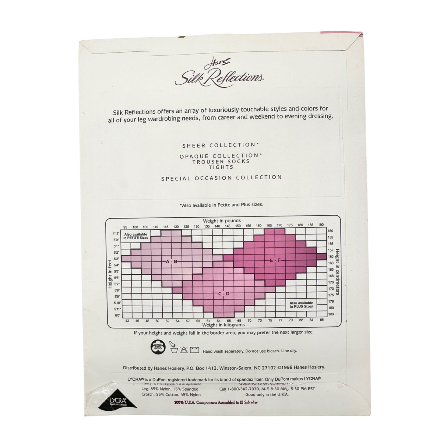 Hanes Silk Reflections Pantyhose Pair CD Size Jet Black and Town Taupe Colors