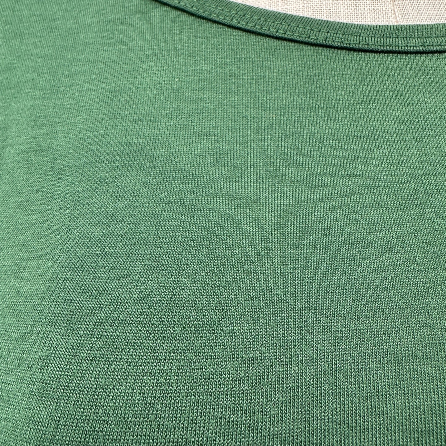 LuLaRoe Irma Top Womens L Green Relaxed Fit SS High-Low Hem Tunic Style Soft
