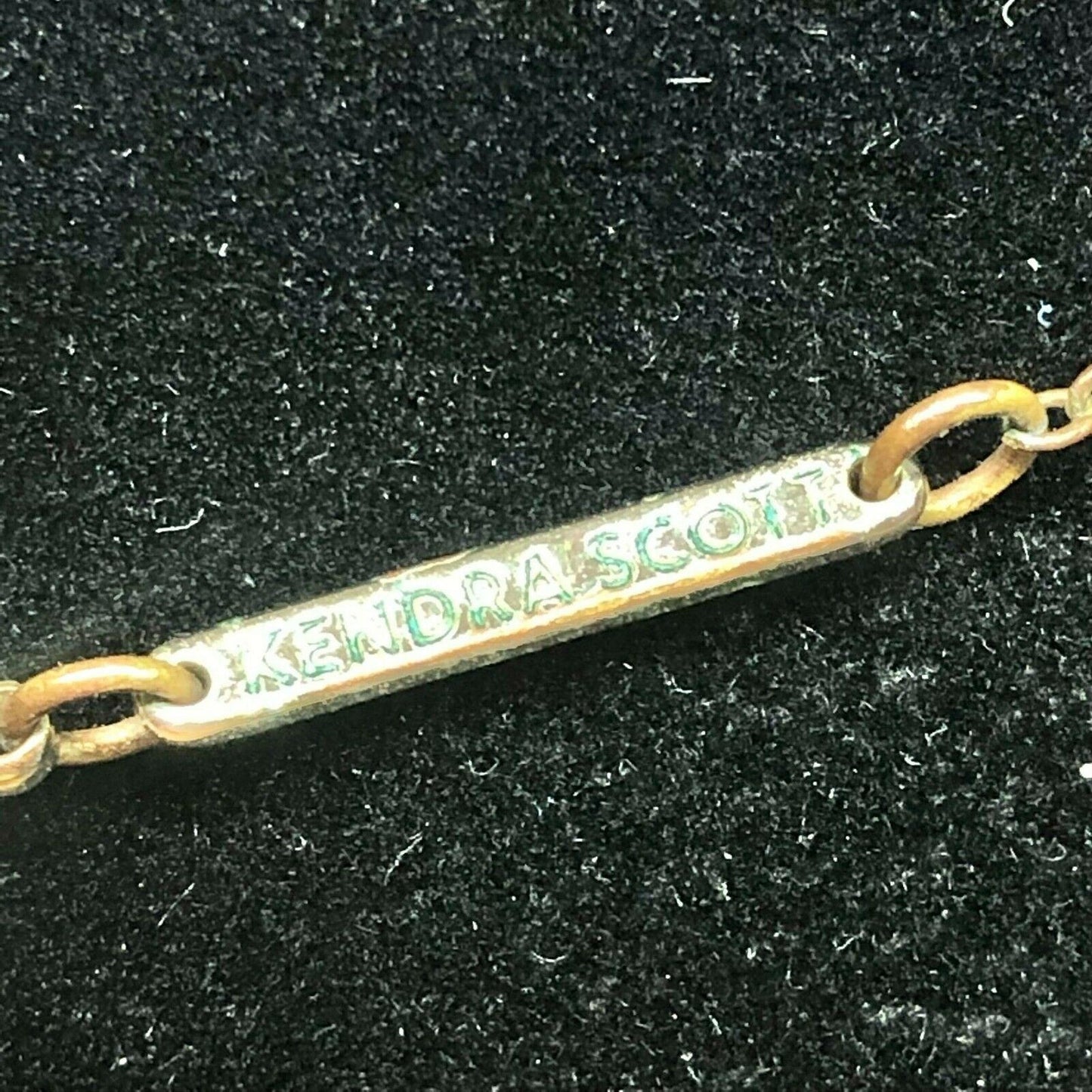 Kendra Scott Silver Tone Necklace with Stone Adjustable