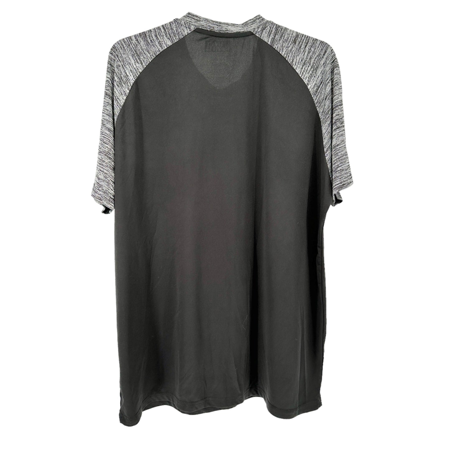Marvel The Punisher T-Shirt 2XL Black Gray Pin-Look on Graphic Polyester
