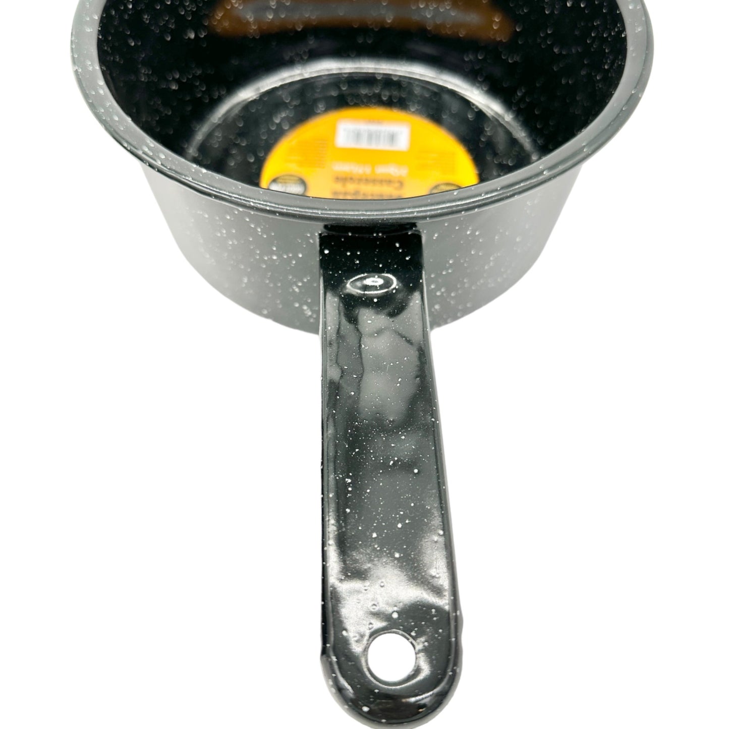 Granite Wear Saucepan Casserole 2 Qt 1.9 L Black Speckled Set of 2