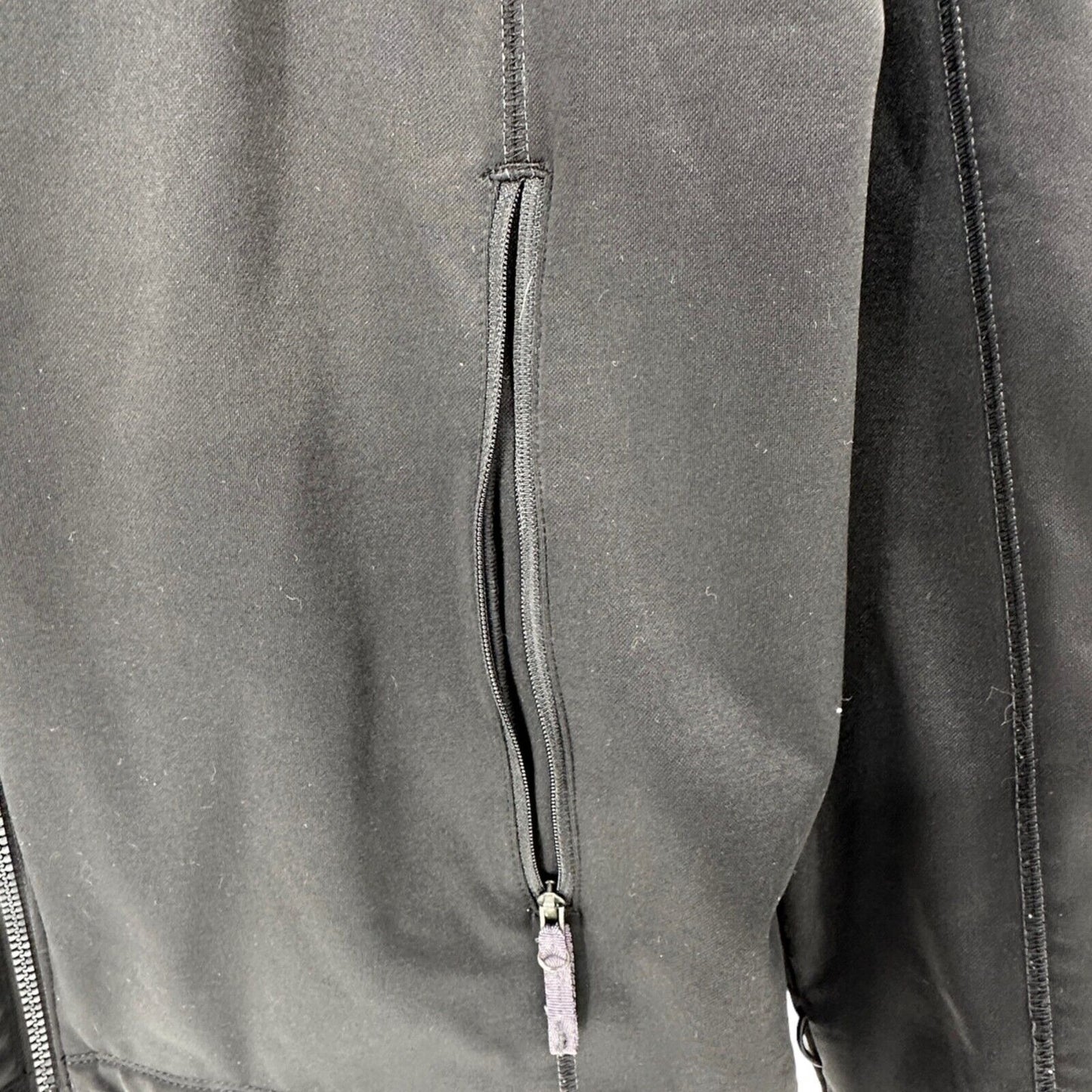 Port Authority Jacket XL Black Zip Closure Front Pockets LS Ourisman Frederick