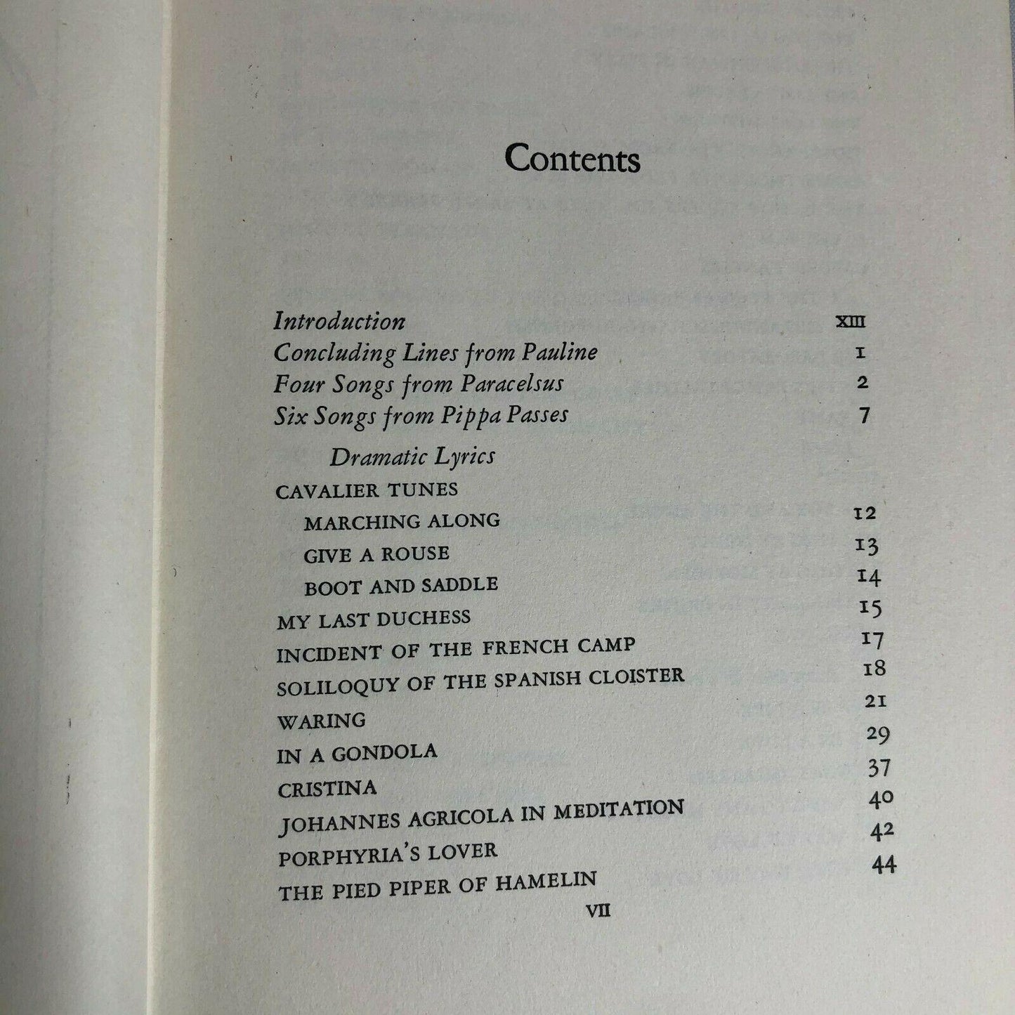 Antique Book The Selected Poems of Robert Browning 1942 Classics Club
