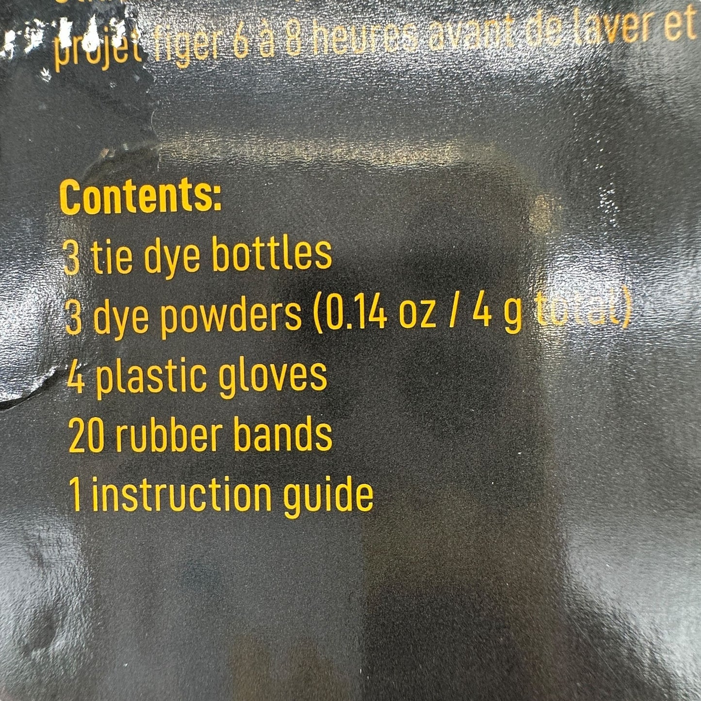 Make Market Spiral Tie Dye Kit With 3 Bottles 3 Dye Powders Gloves Rubber Bands