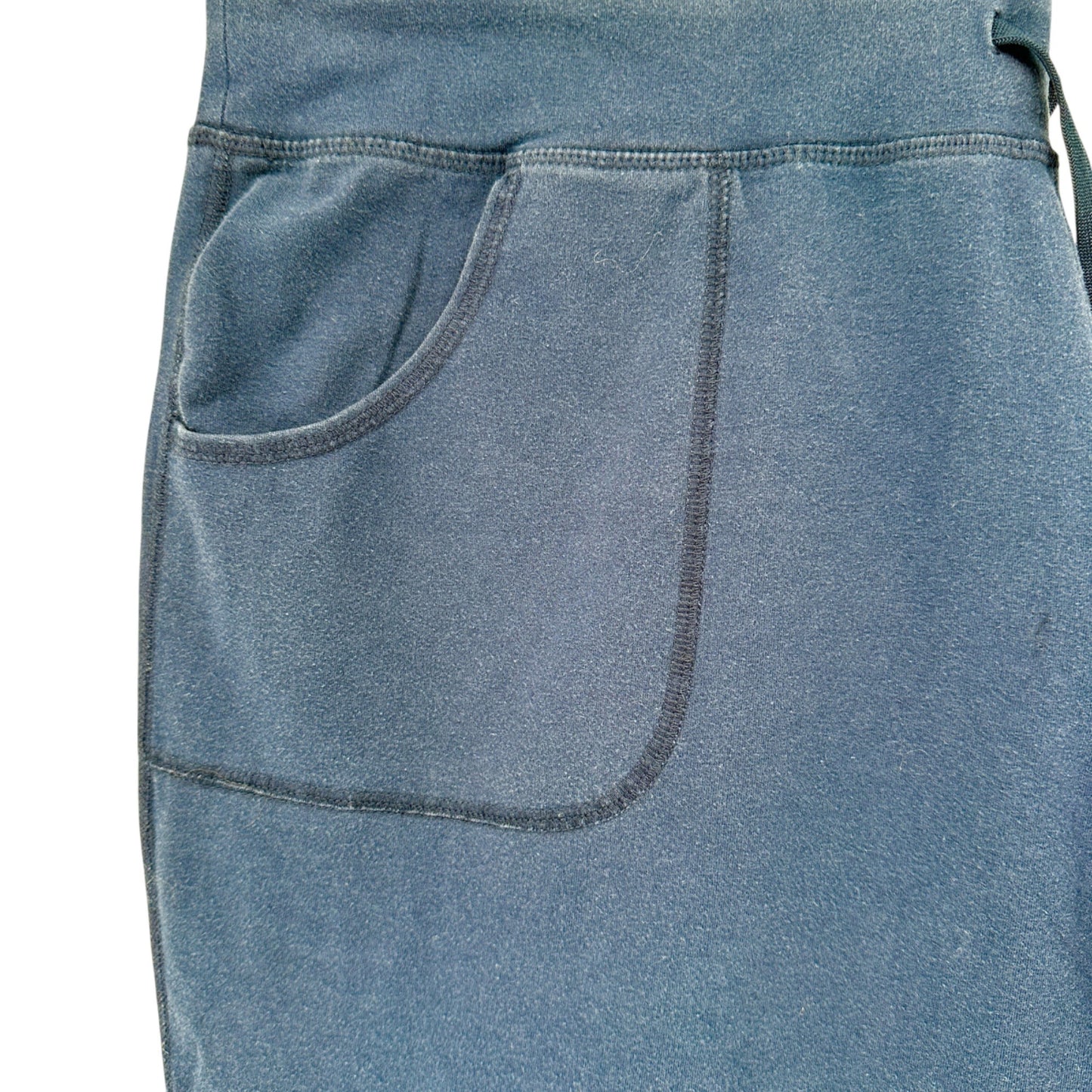 Athletic Works Jogger Capri Pants Womens XXXL (22) Blue Drawstring and Pockets