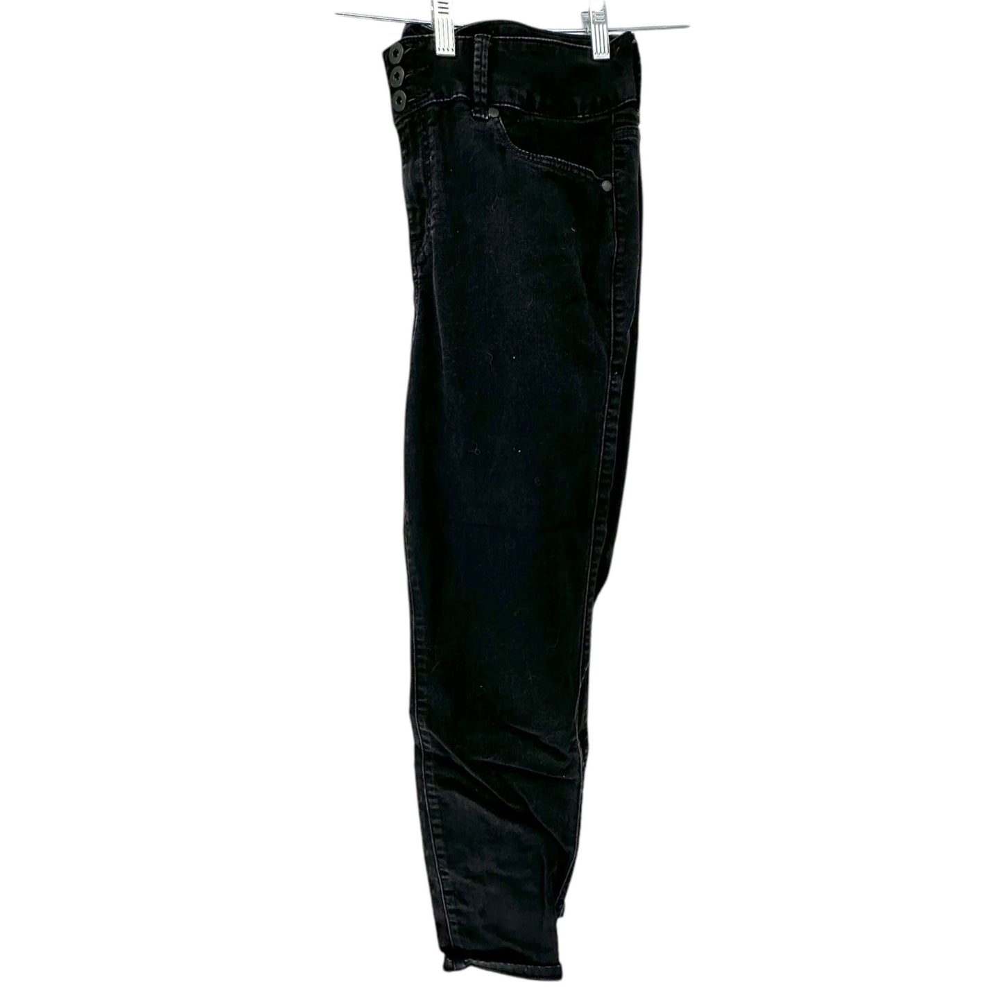 Torrid Denim Jeggings Womens 18R Black 3 Button and Zip Fly Pockets