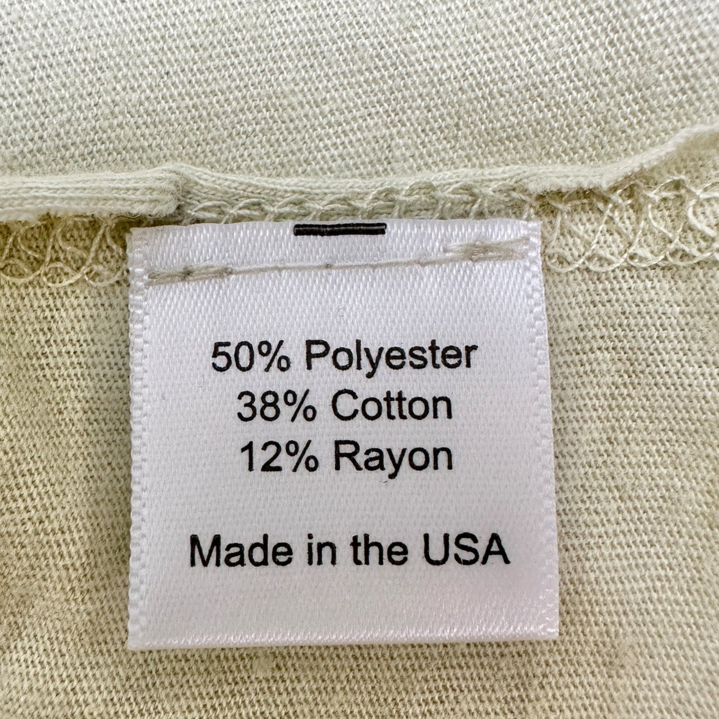 Palo Alto Back Seam Top Womens 3X Sage Green By 78 & Sunny SS Loose Fit