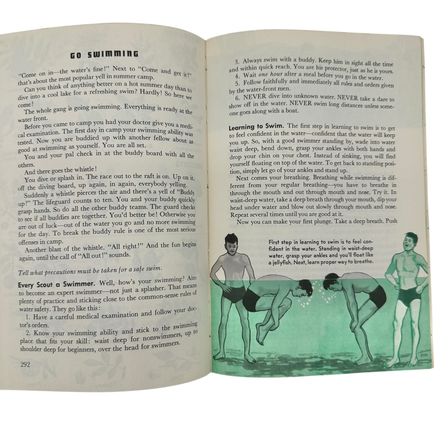 Boy Scouts of America 1959 Handbook For Boys Vintage Paperback Scouting