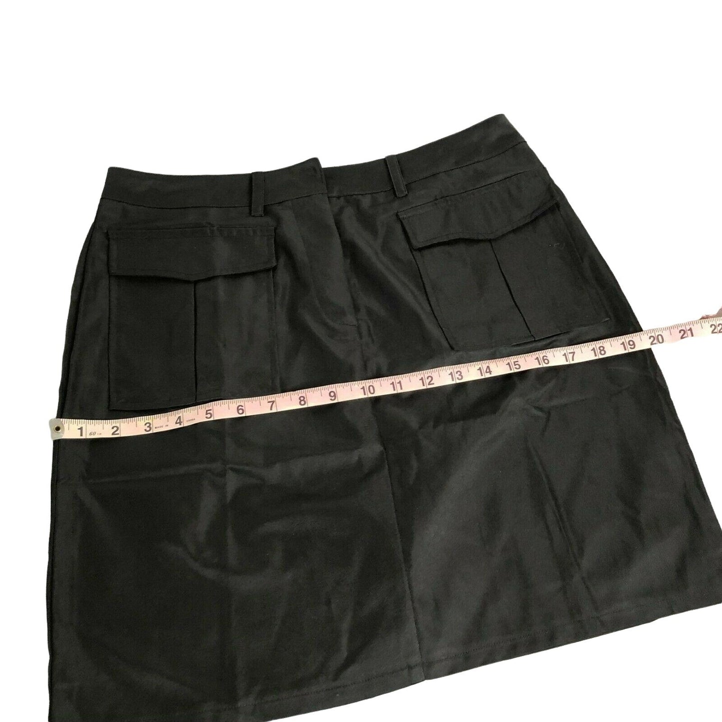 Zeagoo Short Black Skirt with Pockets Women's XL Cute Comfy NWT