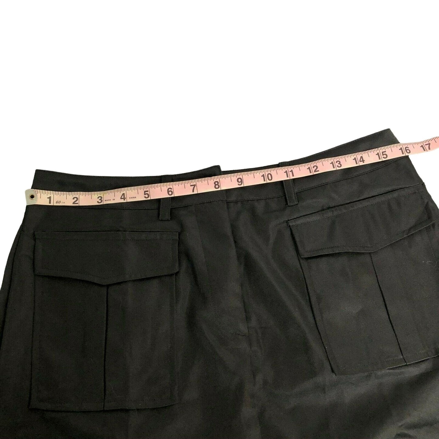 Zeagoo Short Black Skirt with Pockets Women's XL Cute Comfy NWT