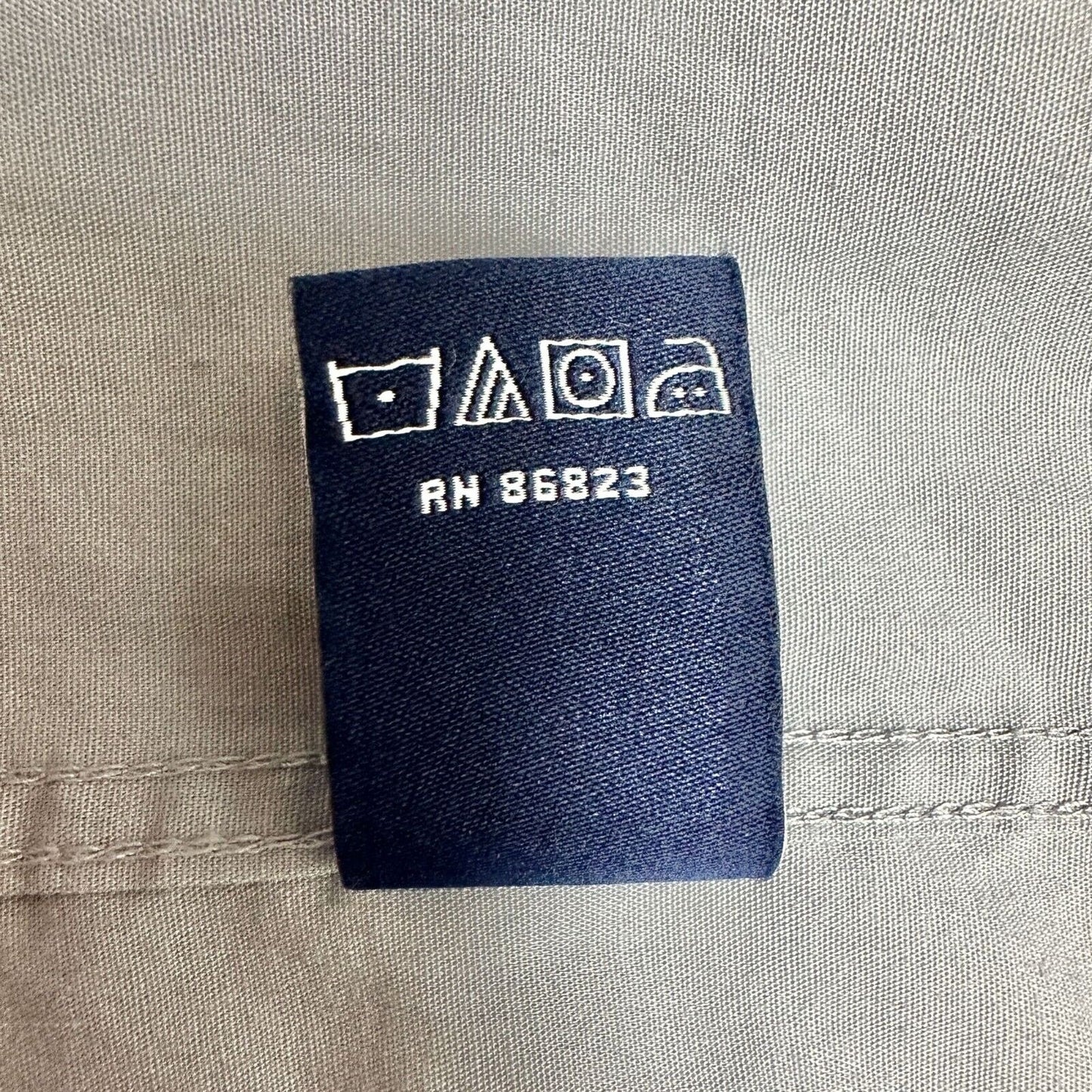 Preswick & Moore Regular Fit Shirt XL 17-17 1/2 34/35 Gray LS Button Down