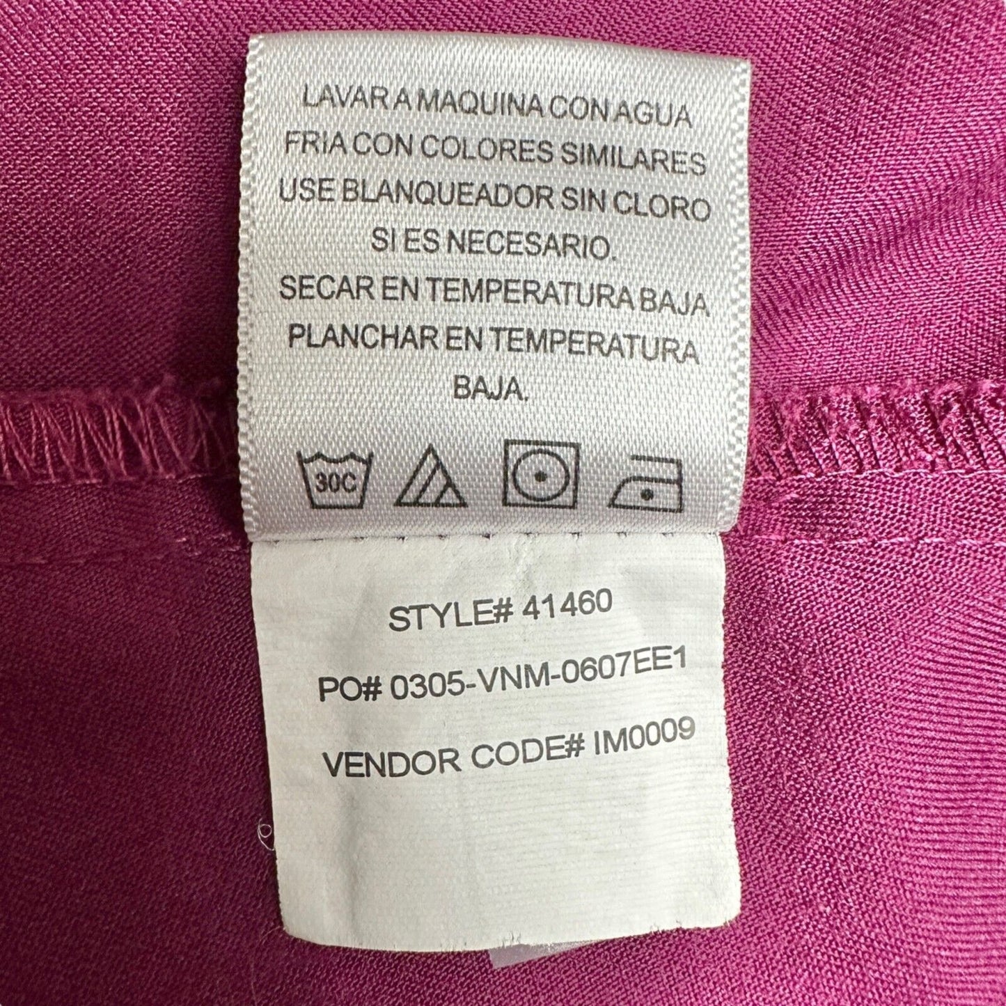 Grey's Anatomy by Barco Women's Scrub Tops XL Burgundy Style 41460 Medical