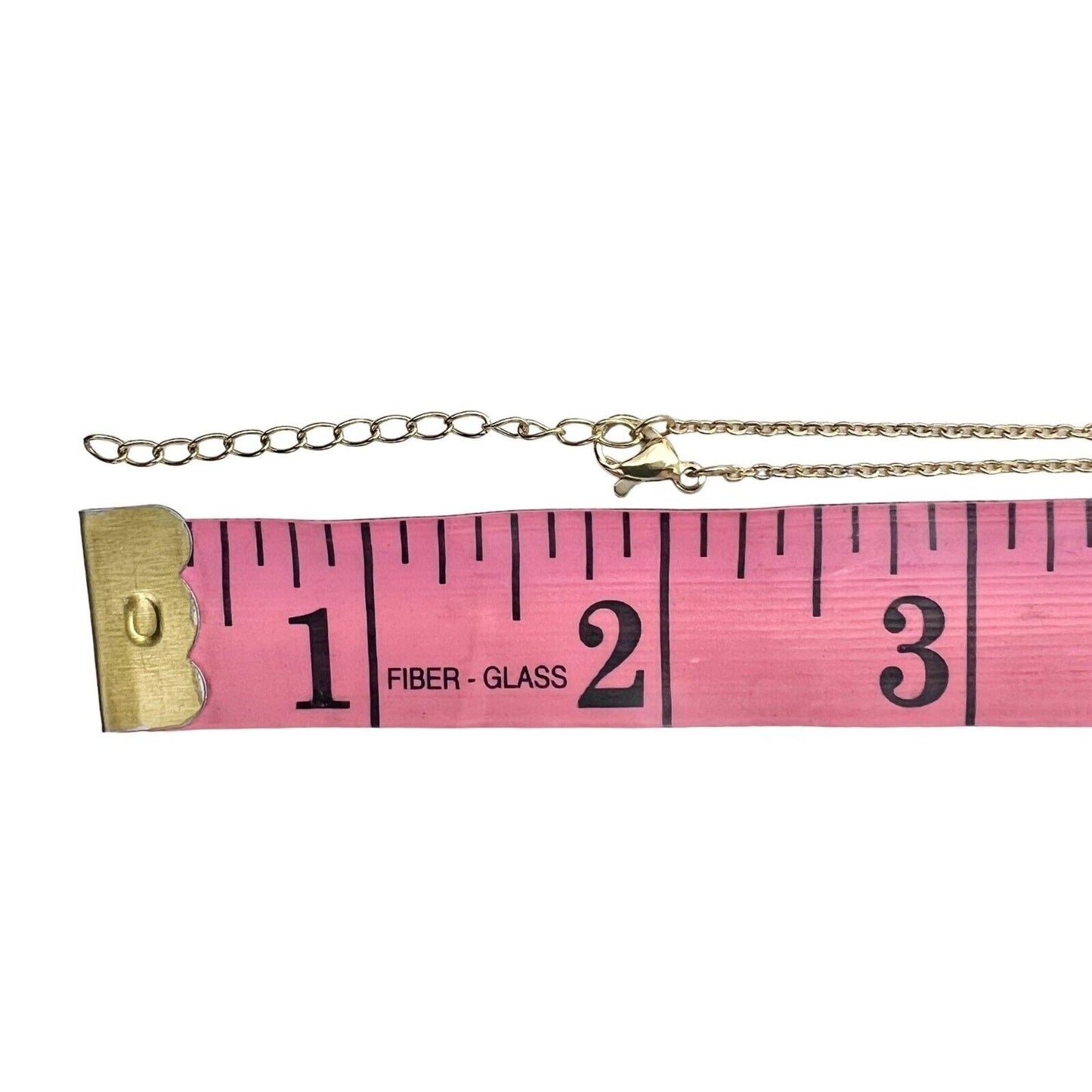 Necklace 28 inch Gold Tone V Vicki 2 inch extender NIP
