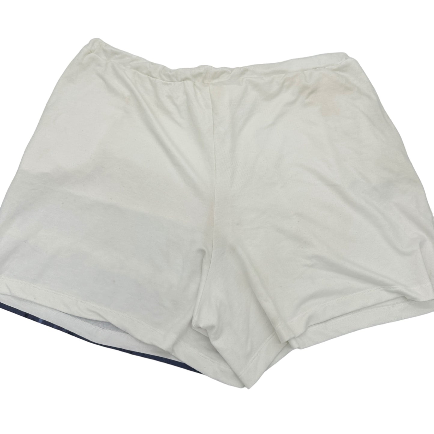 Live Well Lounge Shorts Womens 22/24W White Red Blue Super Soft Comfy Patriotic