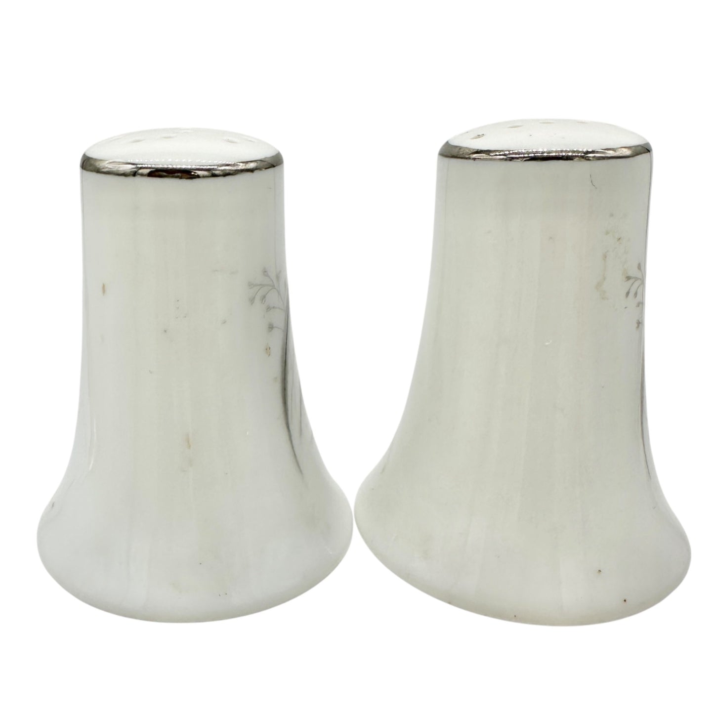 Vintage 1960s Creative Royal Elegance Porcelain Salt and Pepper Shakers Tulips