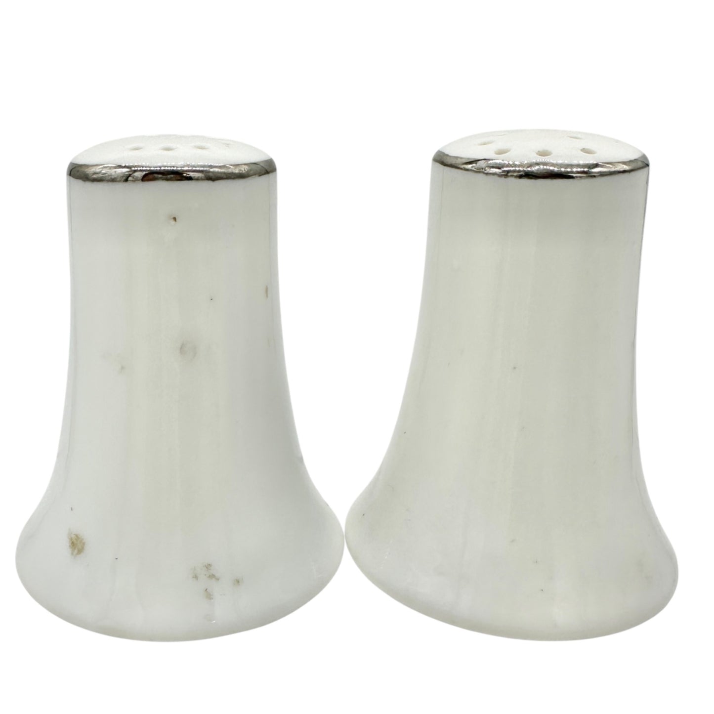 Vintage 1960s Creative Royal Elegance Porcelain Salt and Pepper Shakers Tulips