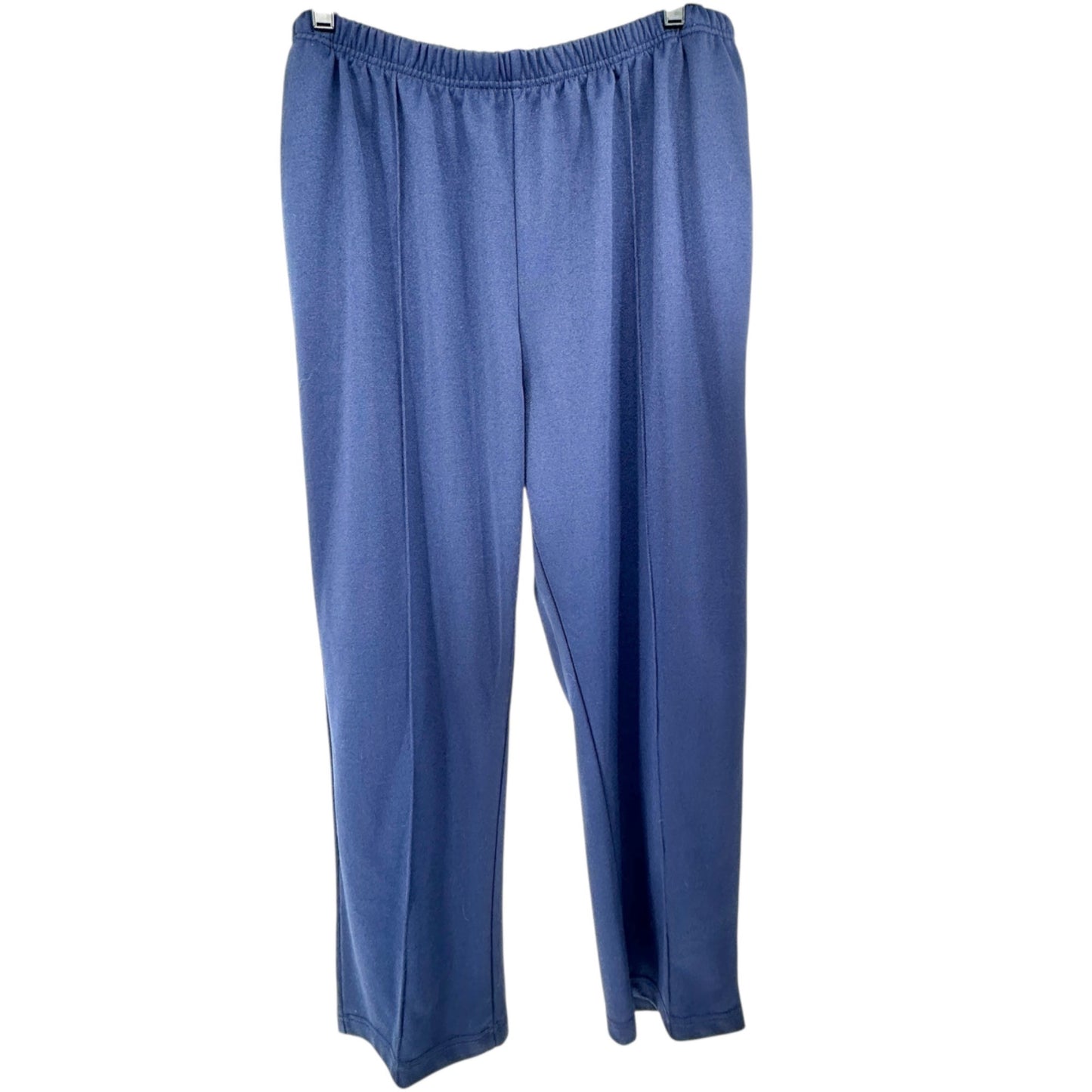 Sara Morgan Pants Womens XXP Blue Polyester Elastic Waist Comfort Simplicity