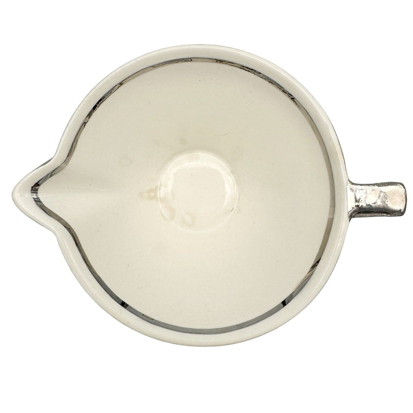 Maryland Rose Warranted China Creamer Cream Platinum Gold Alloy Trim