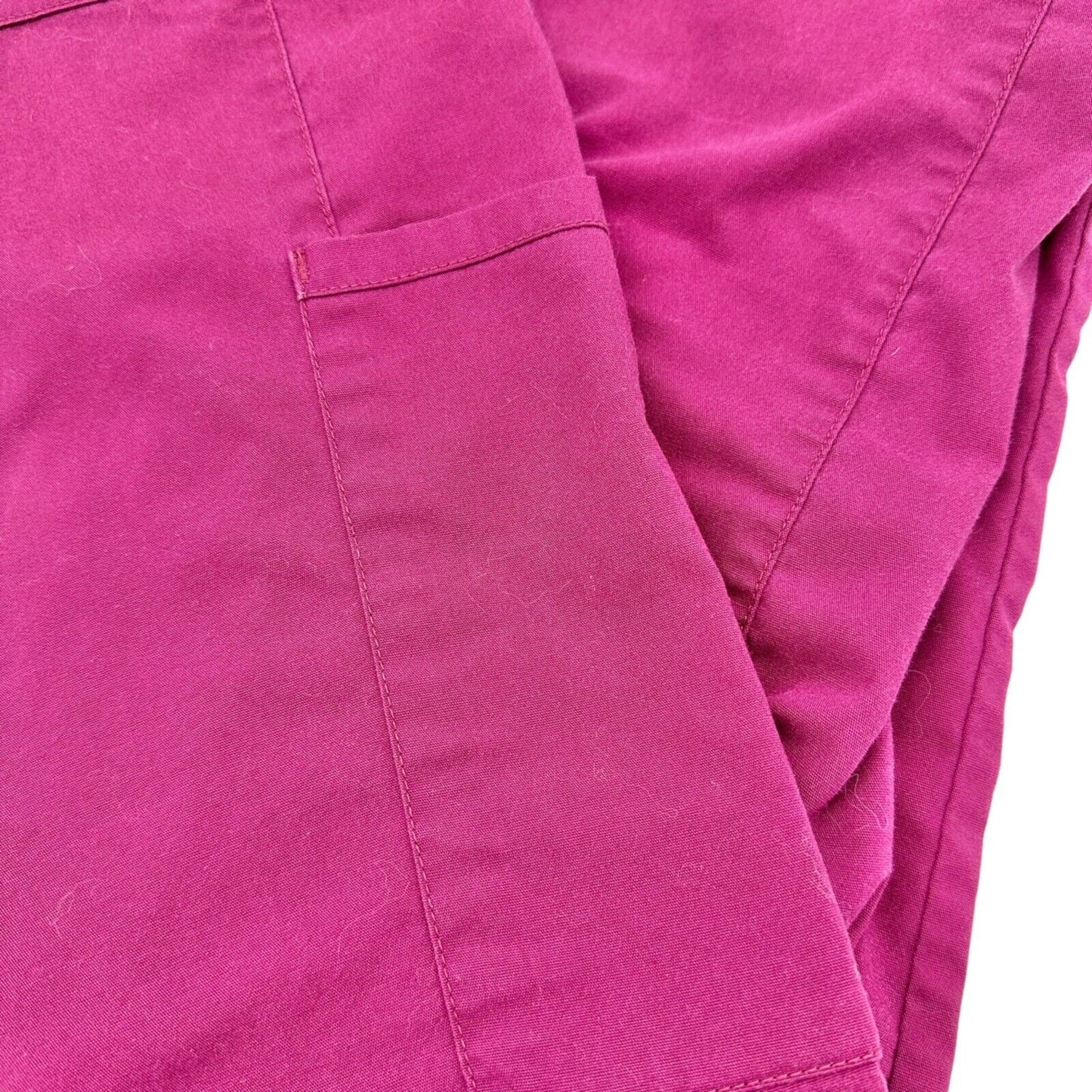 Cherokee Workwear Womens Scrub Pants M Burgundy Wine Style WW170T Medical Dental