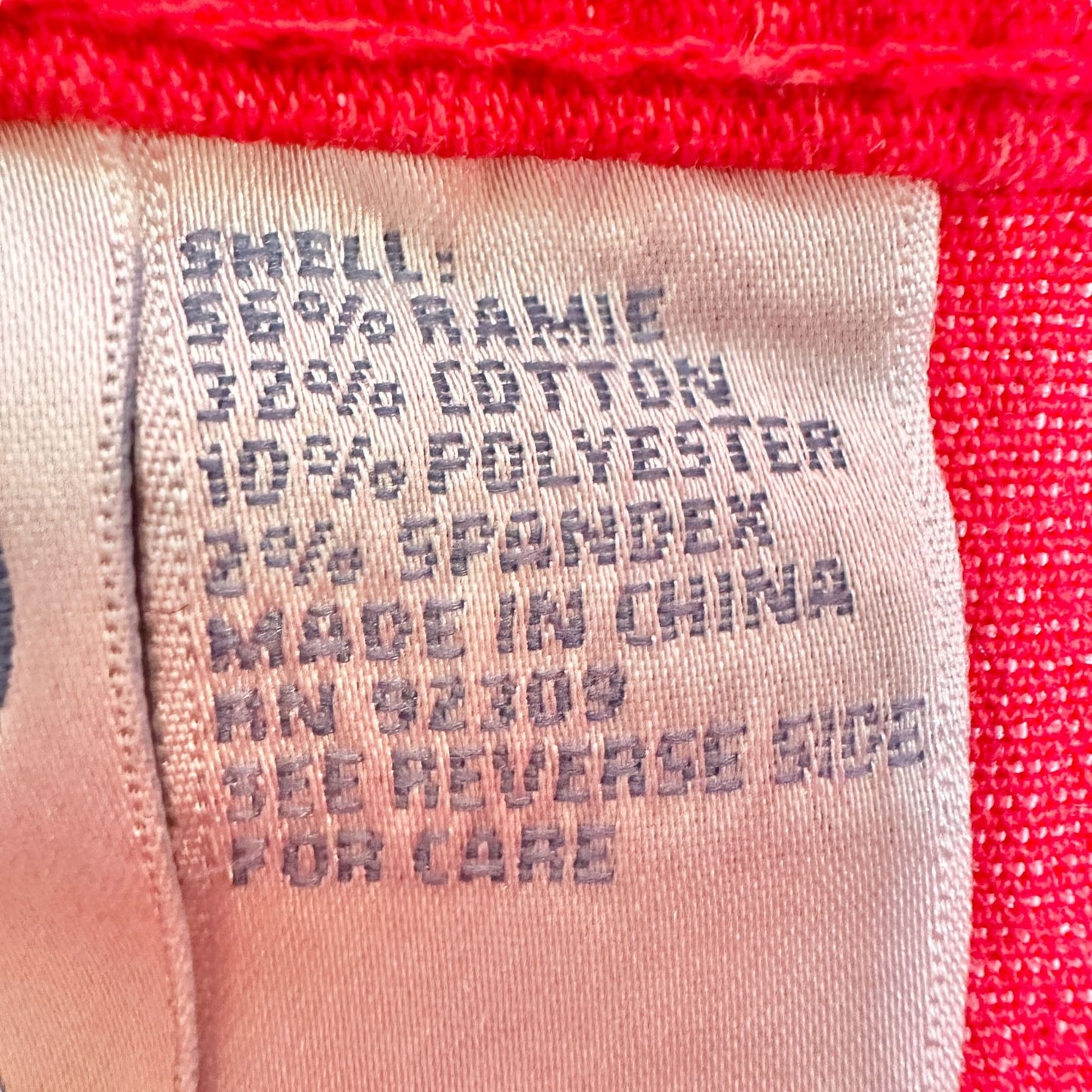 DG2 By Diane Gilman Pants Womens 16T Red High-Waisted Straight-Leg Ramie Blend