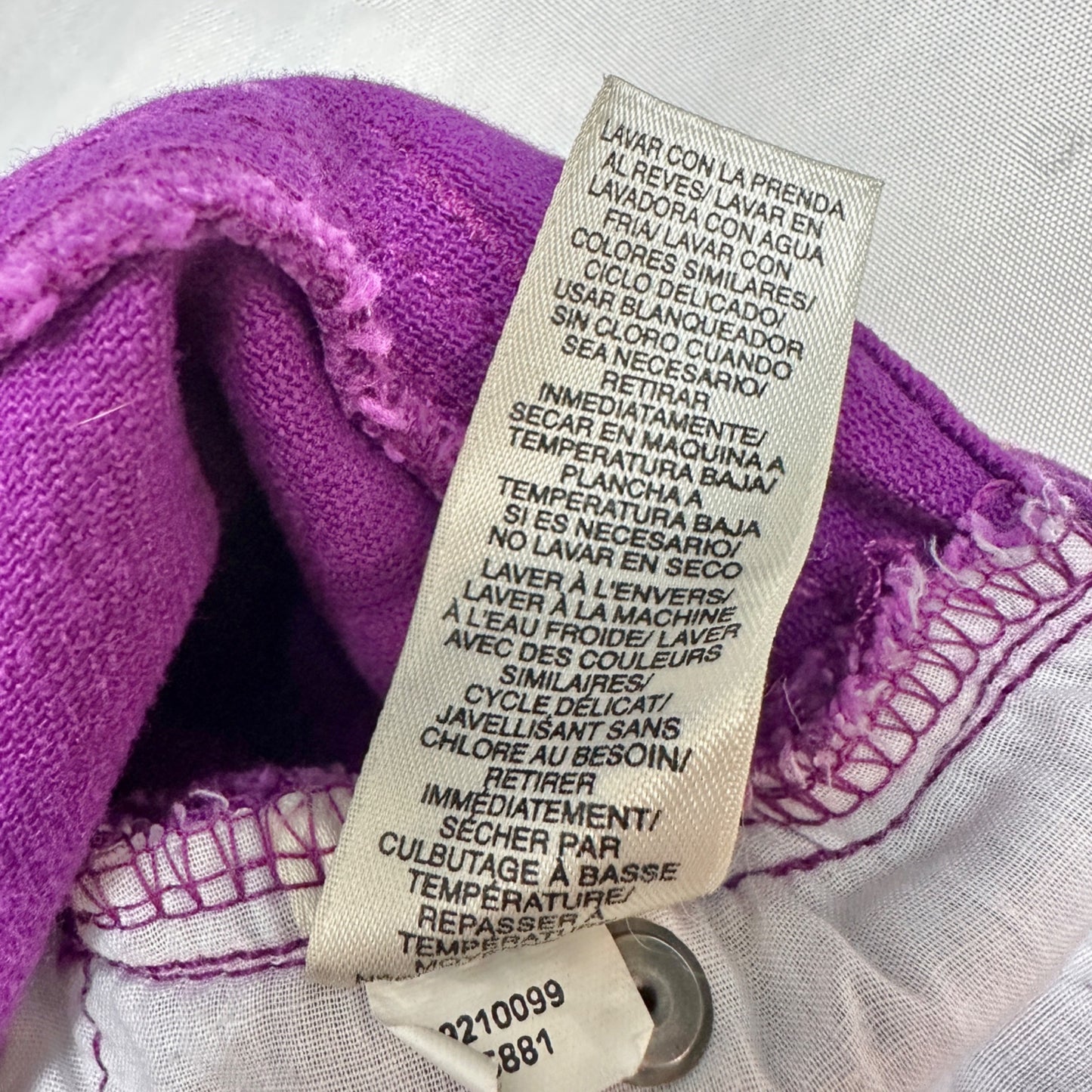 DKNY Jeans Soho Skinny Denim Pants Womens 8 Purple Mid-Rise Stretchy Comfortable