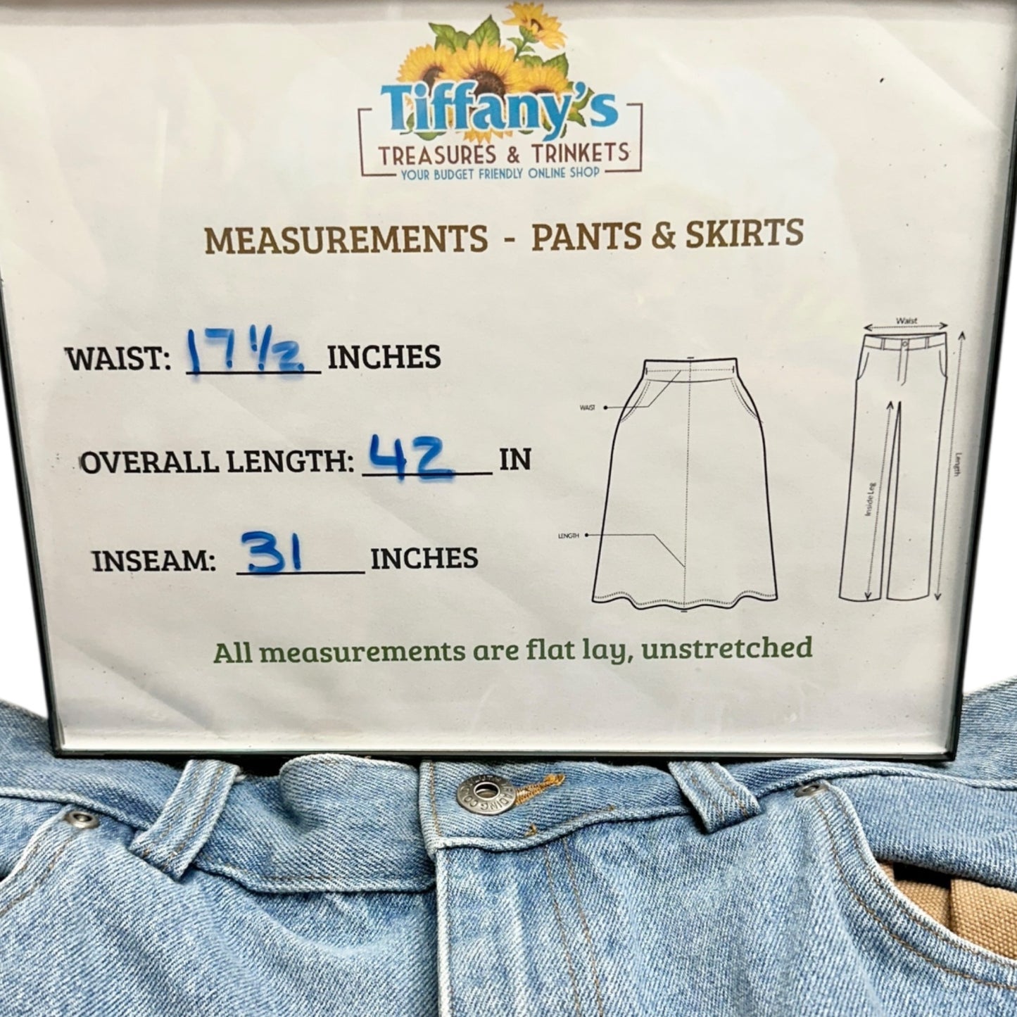 Duluth Trading Co Relaxed Fit Jeans Mens 38x32 Light Blue Cotton Denim Pockets