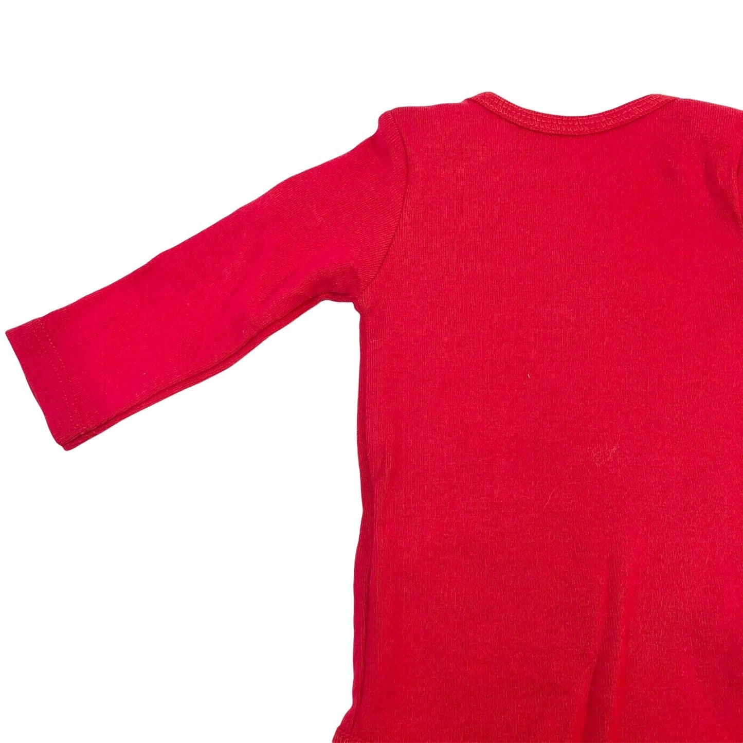 Carters Red Newborn Bodysuit My 1st Valentine's Day Snaps Long Sleeves NWT