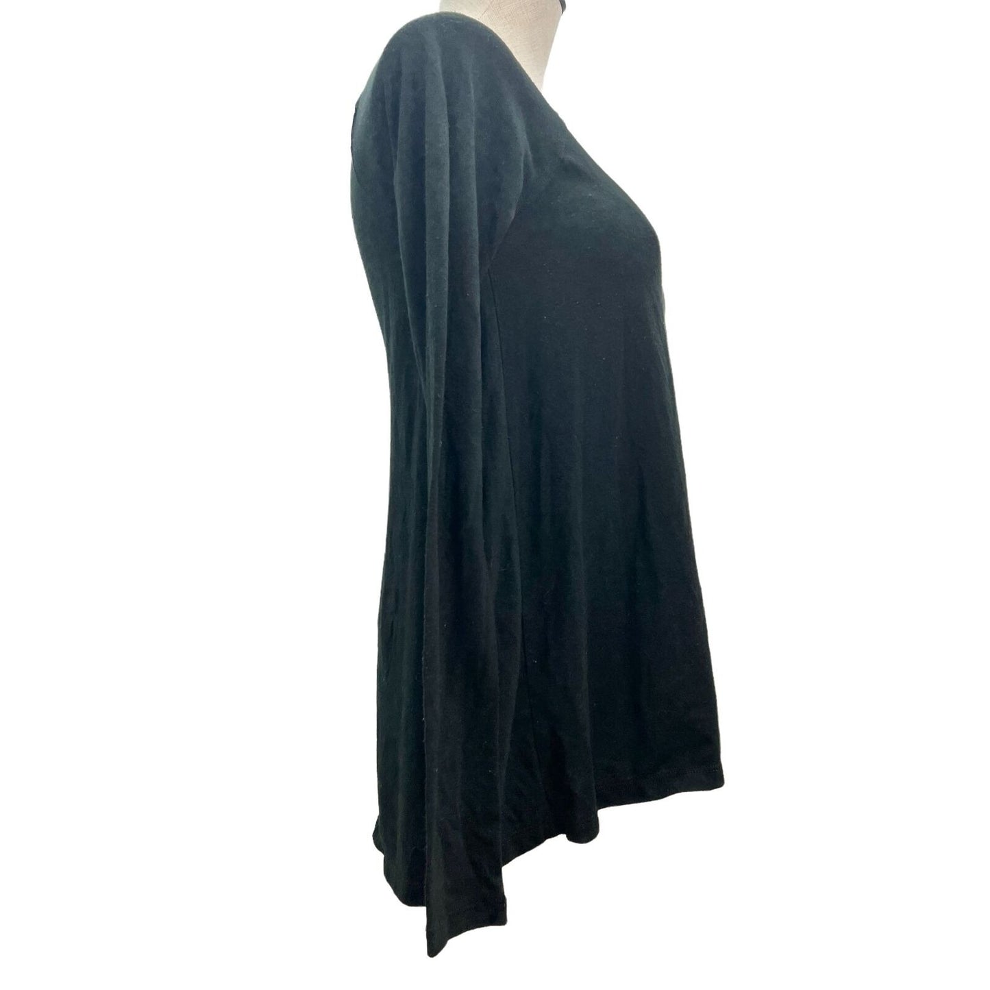 Hollister T-shirt Womens XS Black Long Sleeve Abercrombie & Fitch