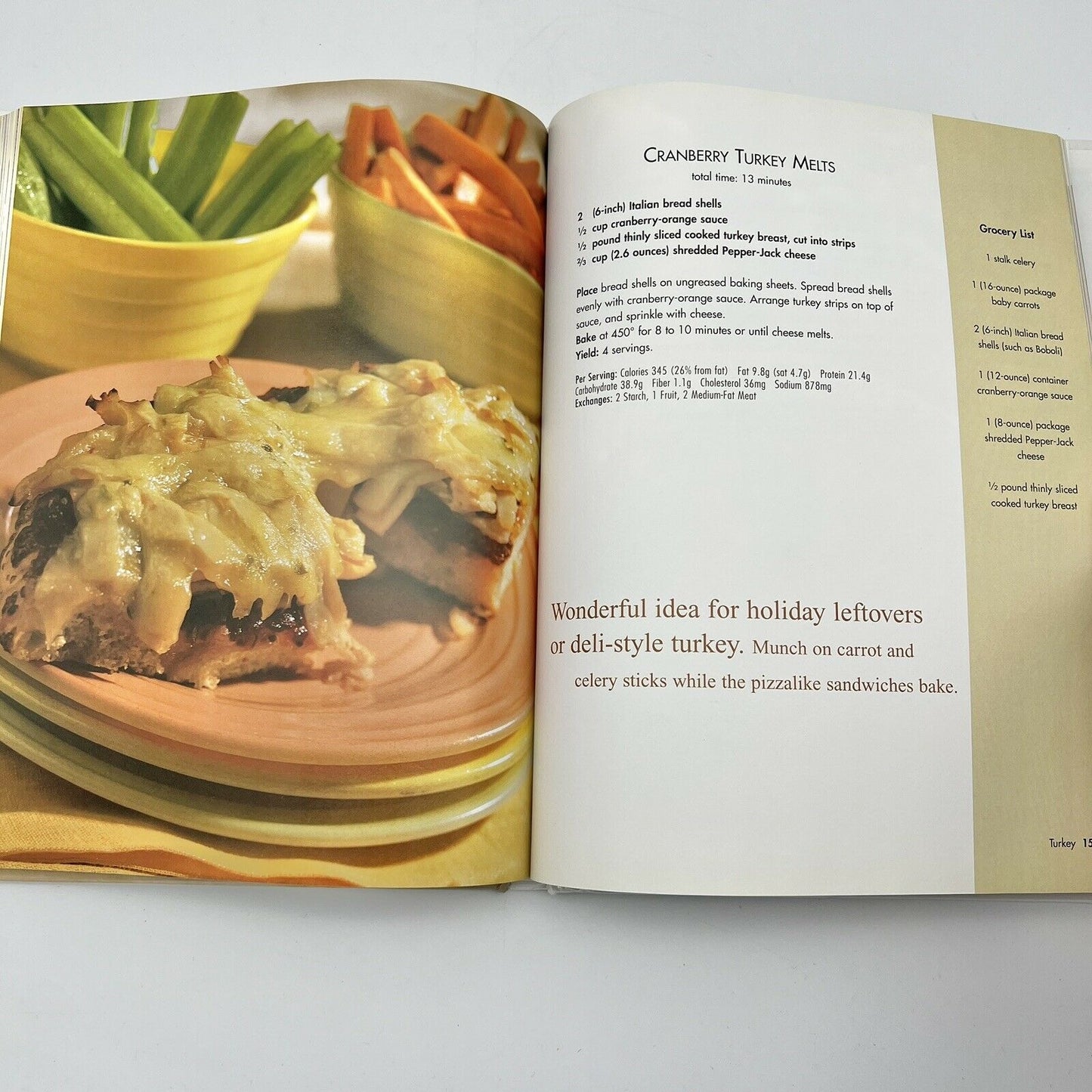 Cooking Light 5 Ingredient 15 Minute Cookbook Hardcover