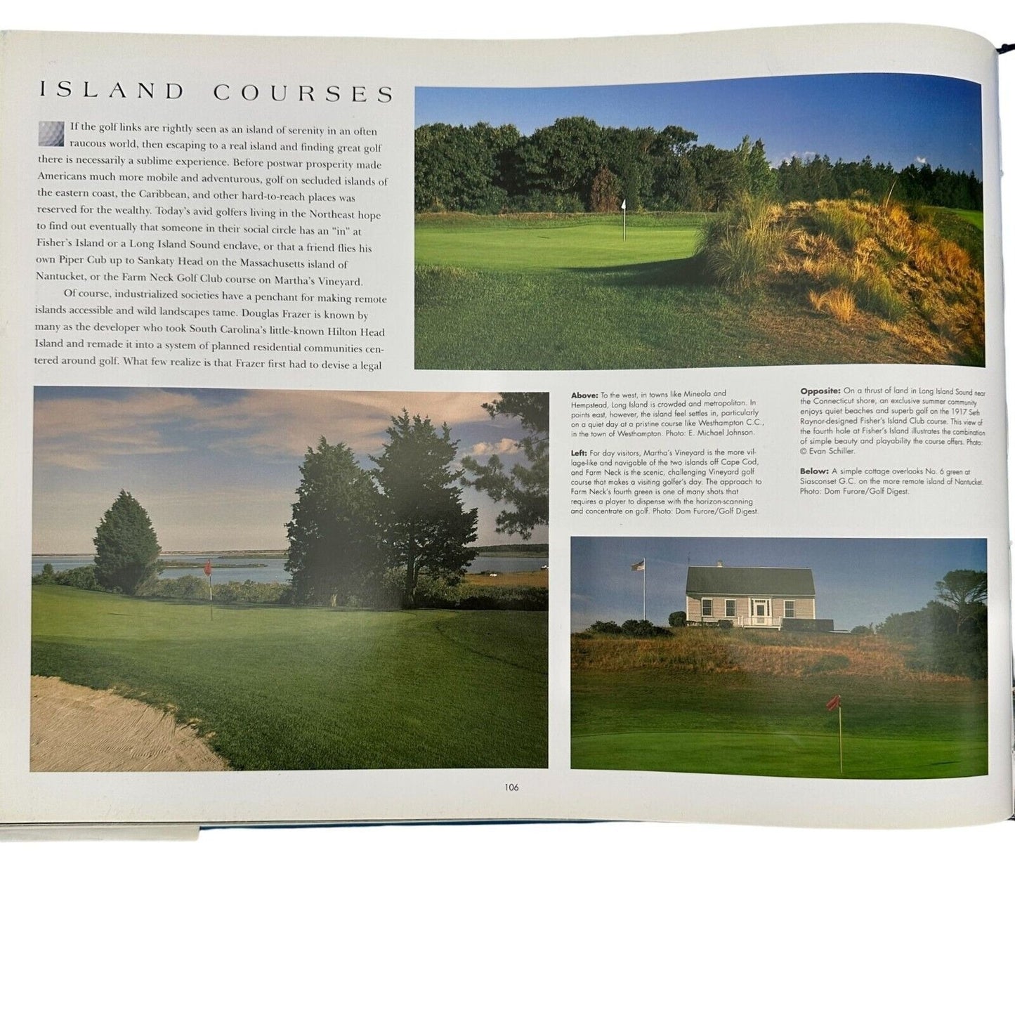 Golf Digest Coffee Table Book Spectacular Golf by David Gould