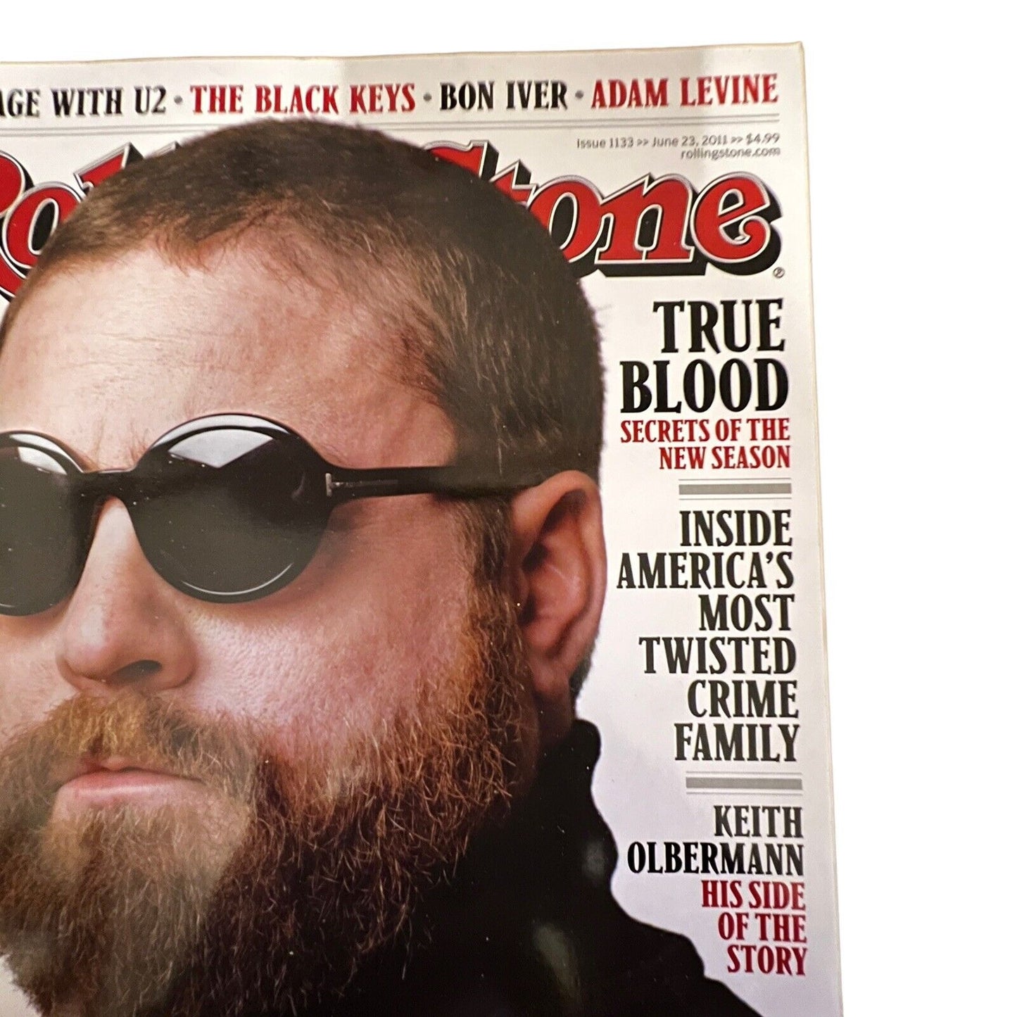 Rolling Stone Magazine Issue 1133 June 23 2011 Zach Galifianakis