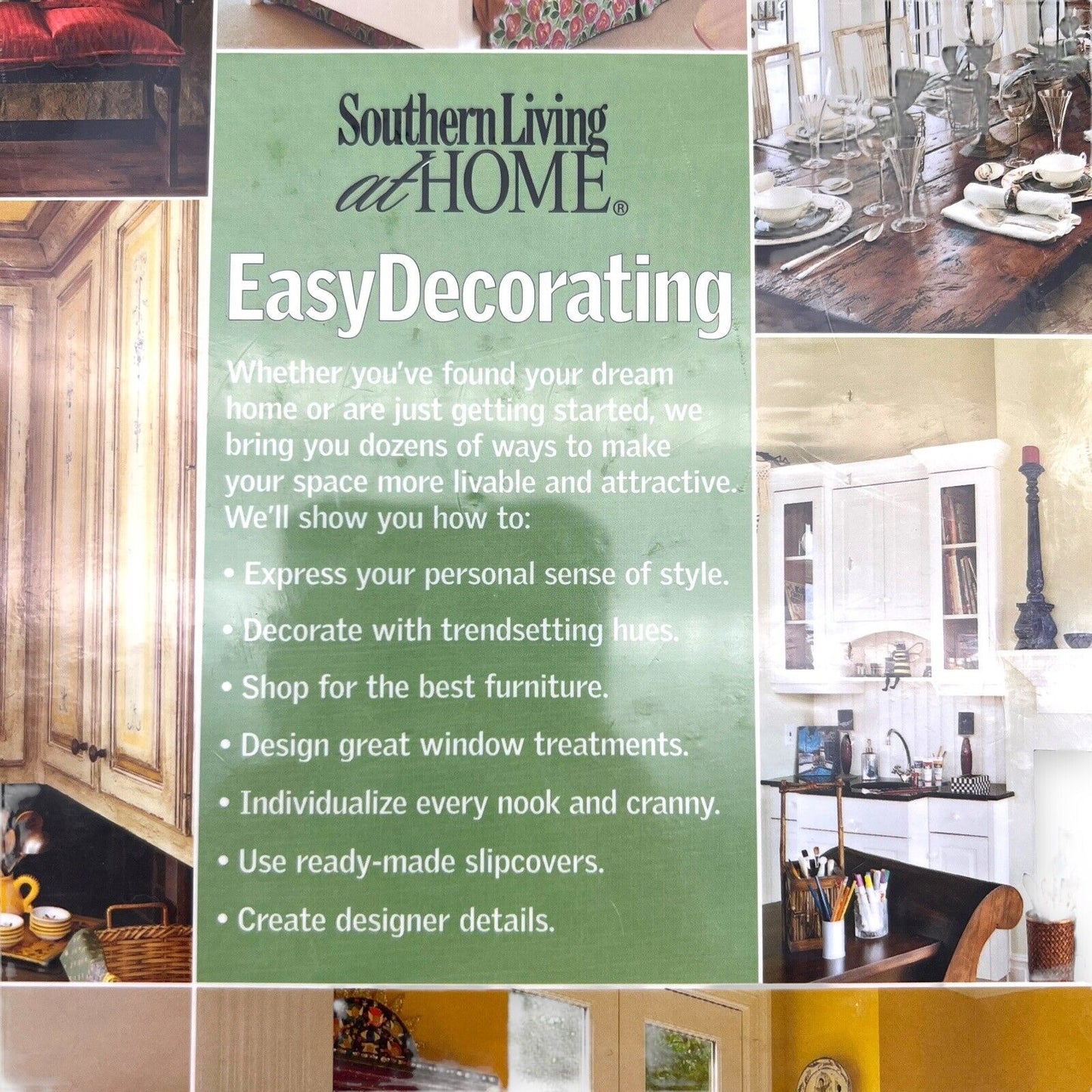 Southern Living Easy Decorating Hardcover Book New Sealed In Plastic