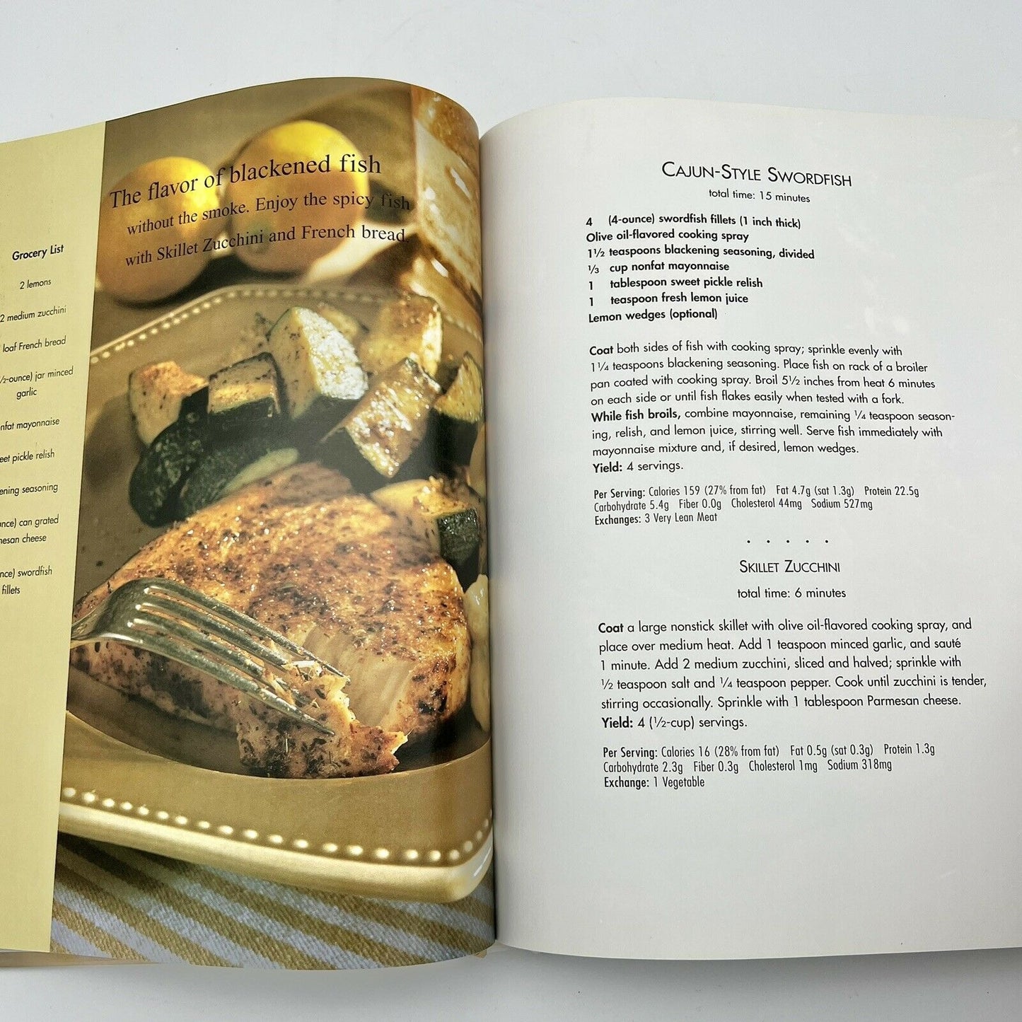 Cooking Light 5 Ingredient 15 Minute Cookbook Hardcover