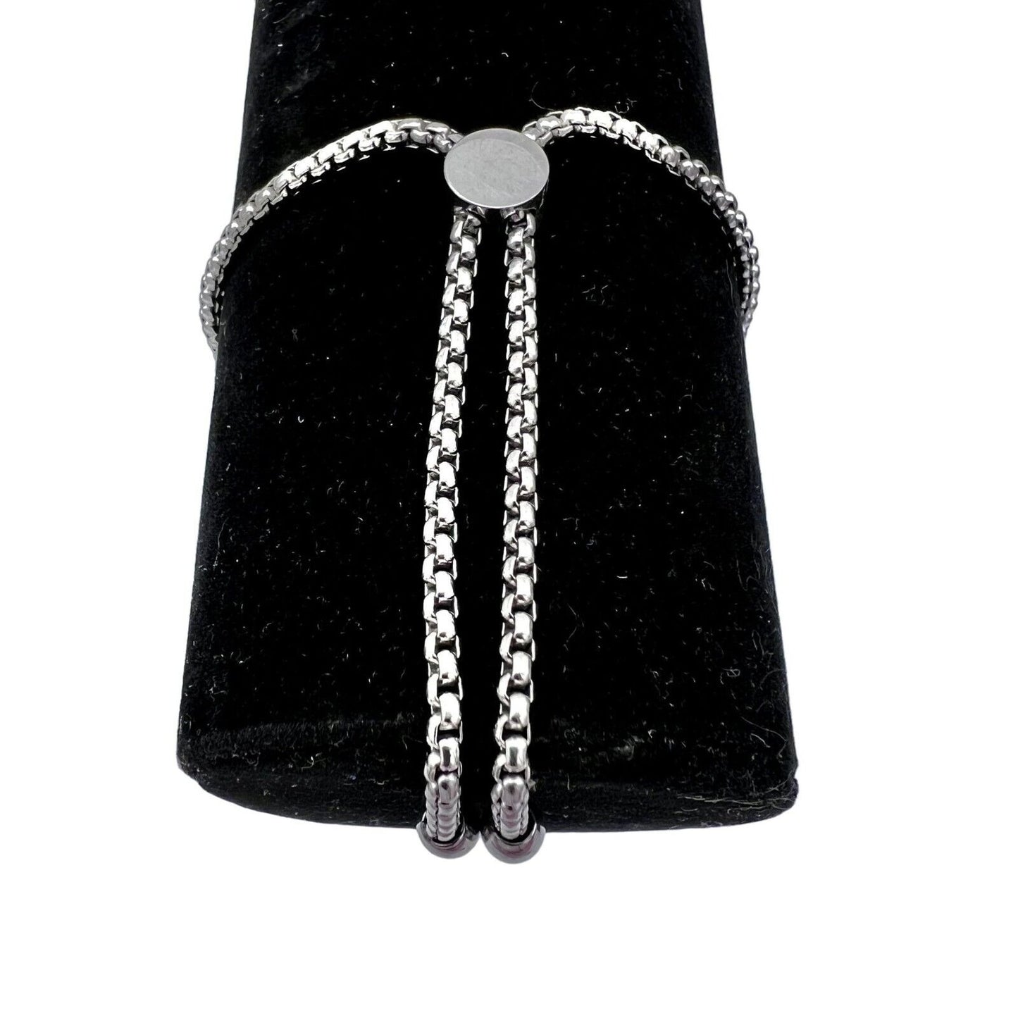 Bracelet Silver Tone My Angel Has Paws Adjustable to 9.5 inch NWOT