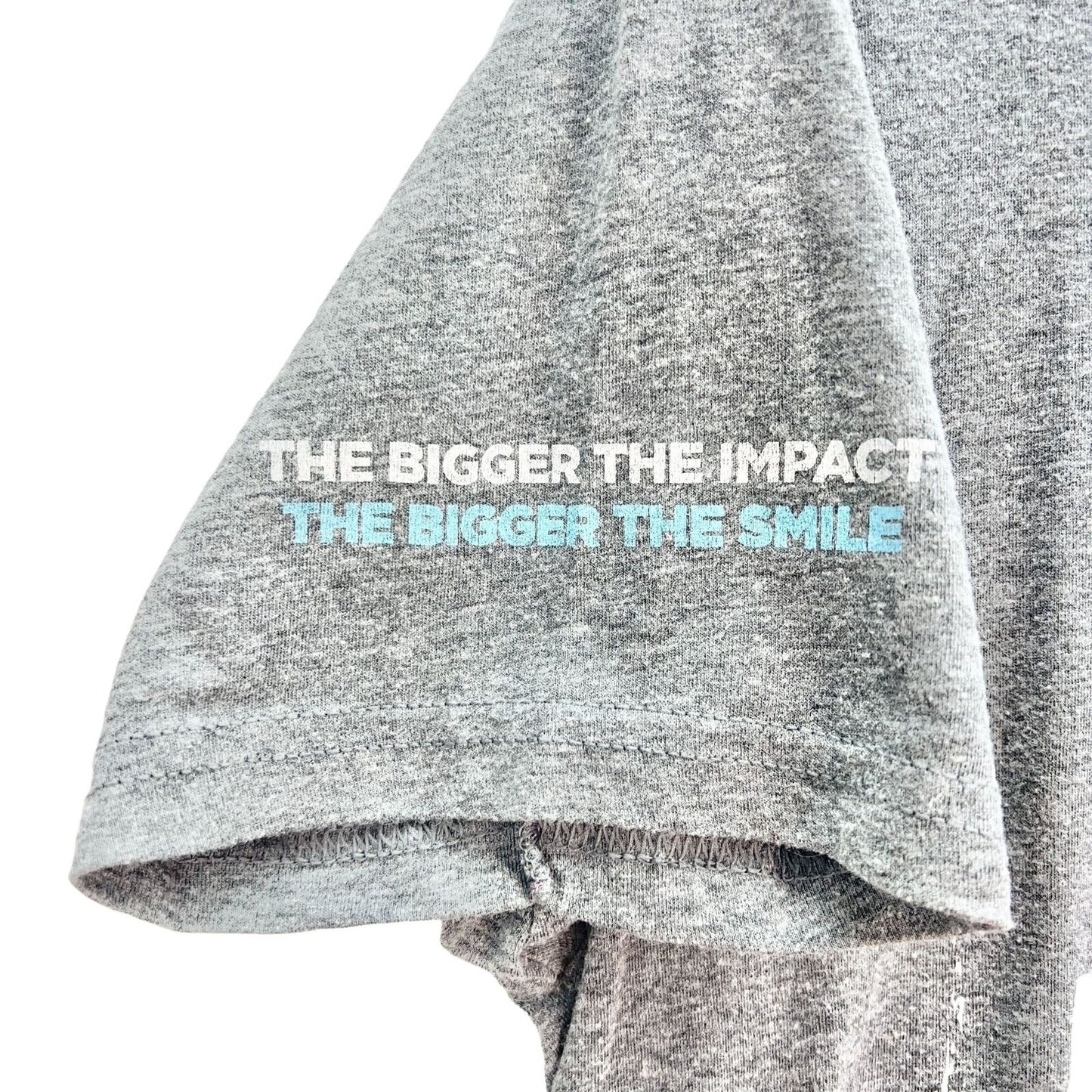 Next Level Apparel T-shirt Medium Gray Discover Your Impact 2017 Short Sleeve