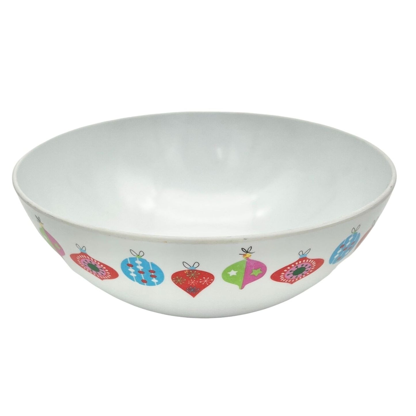 Bundle of 4 Pieces Melamine Mixed Christmas Dishes Bowls and Plates