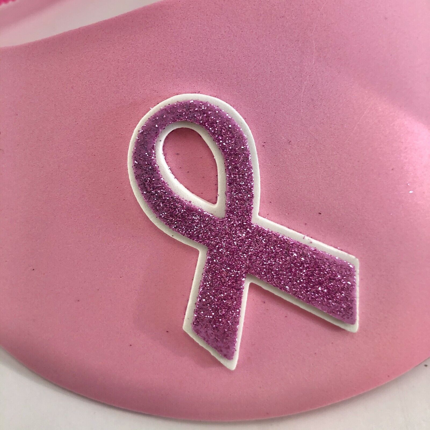 Breast Cancer Visor with Decals Sets Pink Ribbon NWT Awareness Women Support