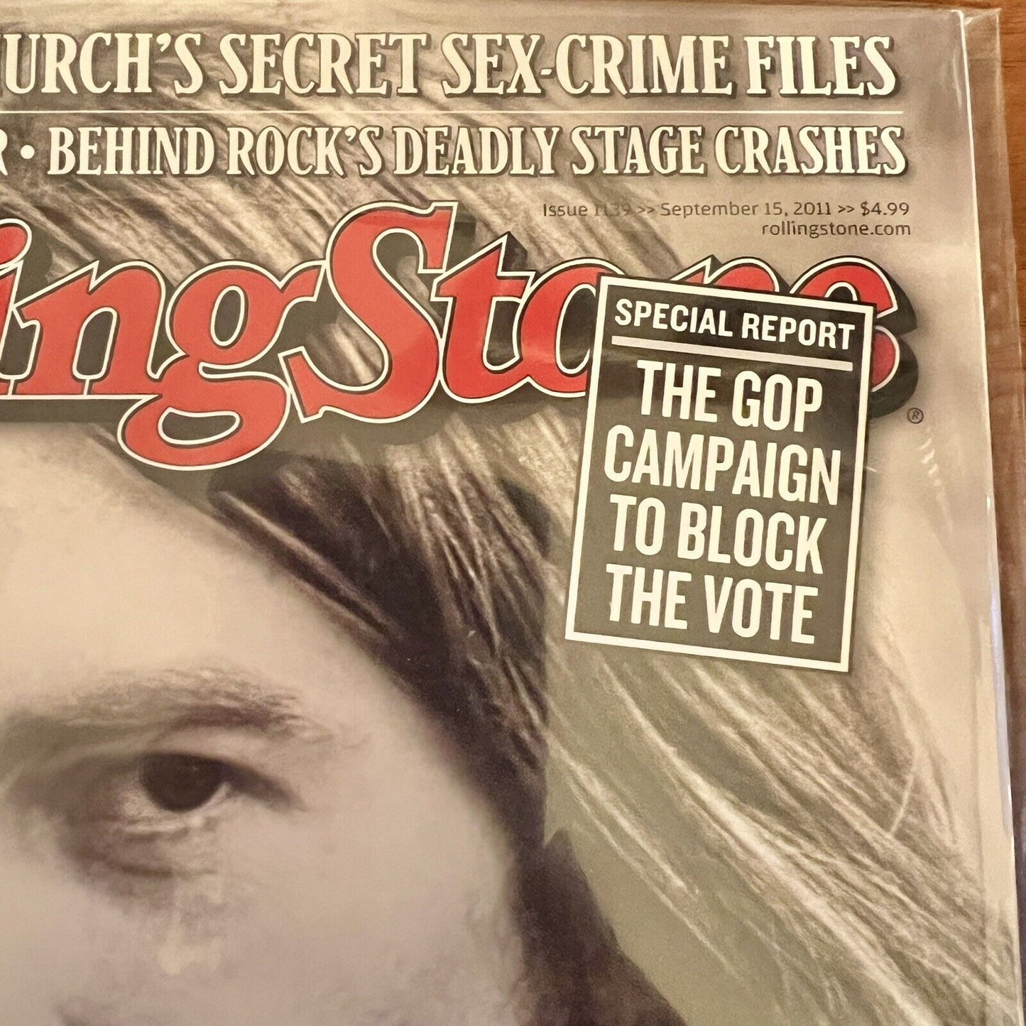 Rolling Stone Magazine Issue 1139 September 15 2011 George Harrison Aziz Ansari