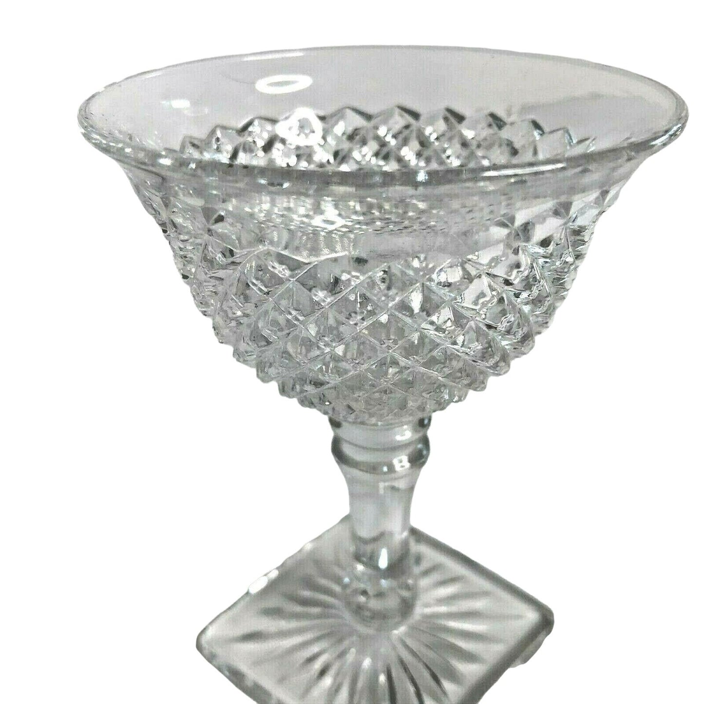 Westmoreland English Hobnail Sherbet Glass Depression Glass Vintage