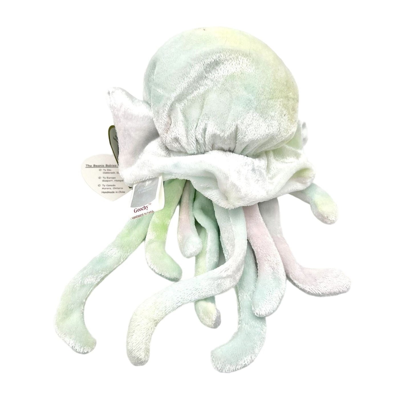 TY Beanie Baby Goochy the Jellyfish 7.5 x 5 With Tags