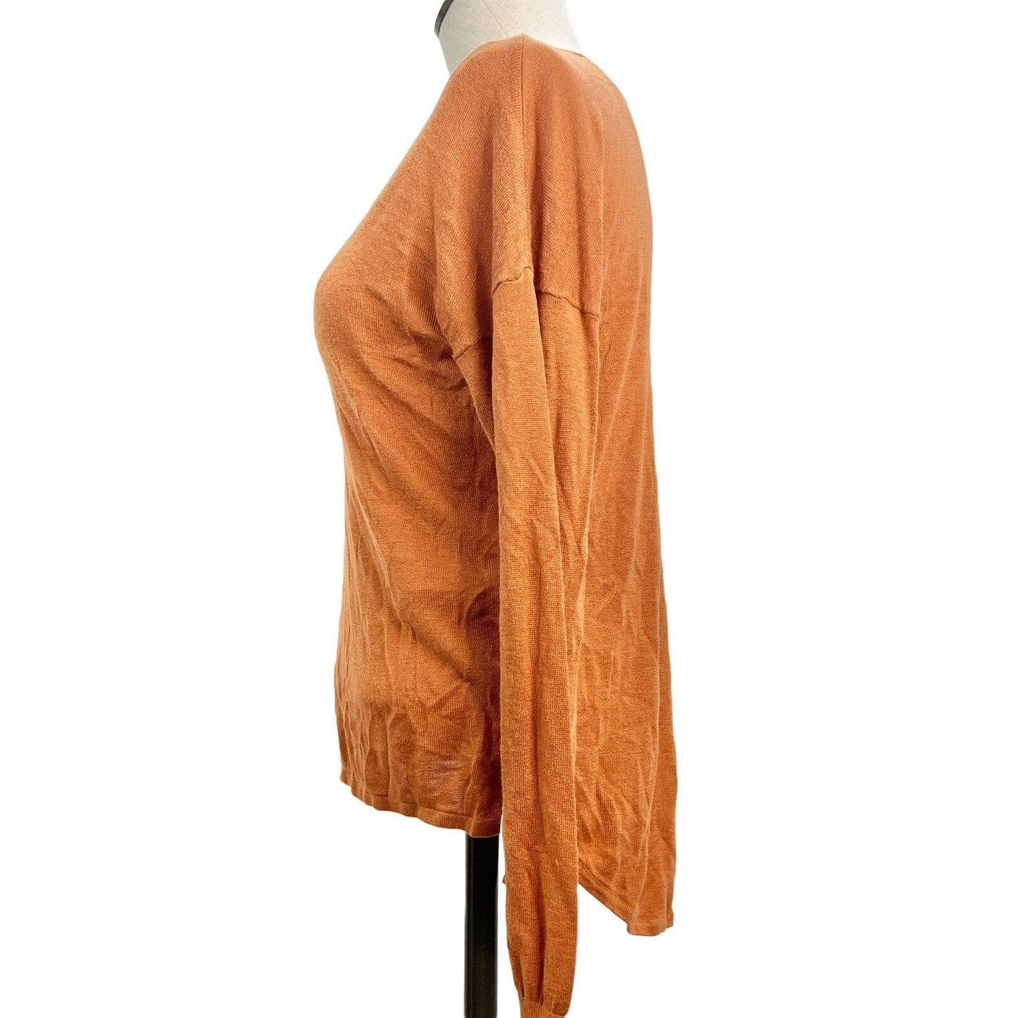 Vero Moda Pullover Sweater XS Burnt Orange Long Sleeves