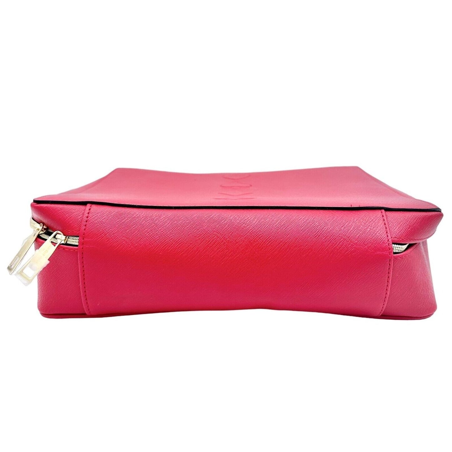 Estee Lauder Makeup Travel Case Red Gold Hardware Heart Spade Diamond Club NEW