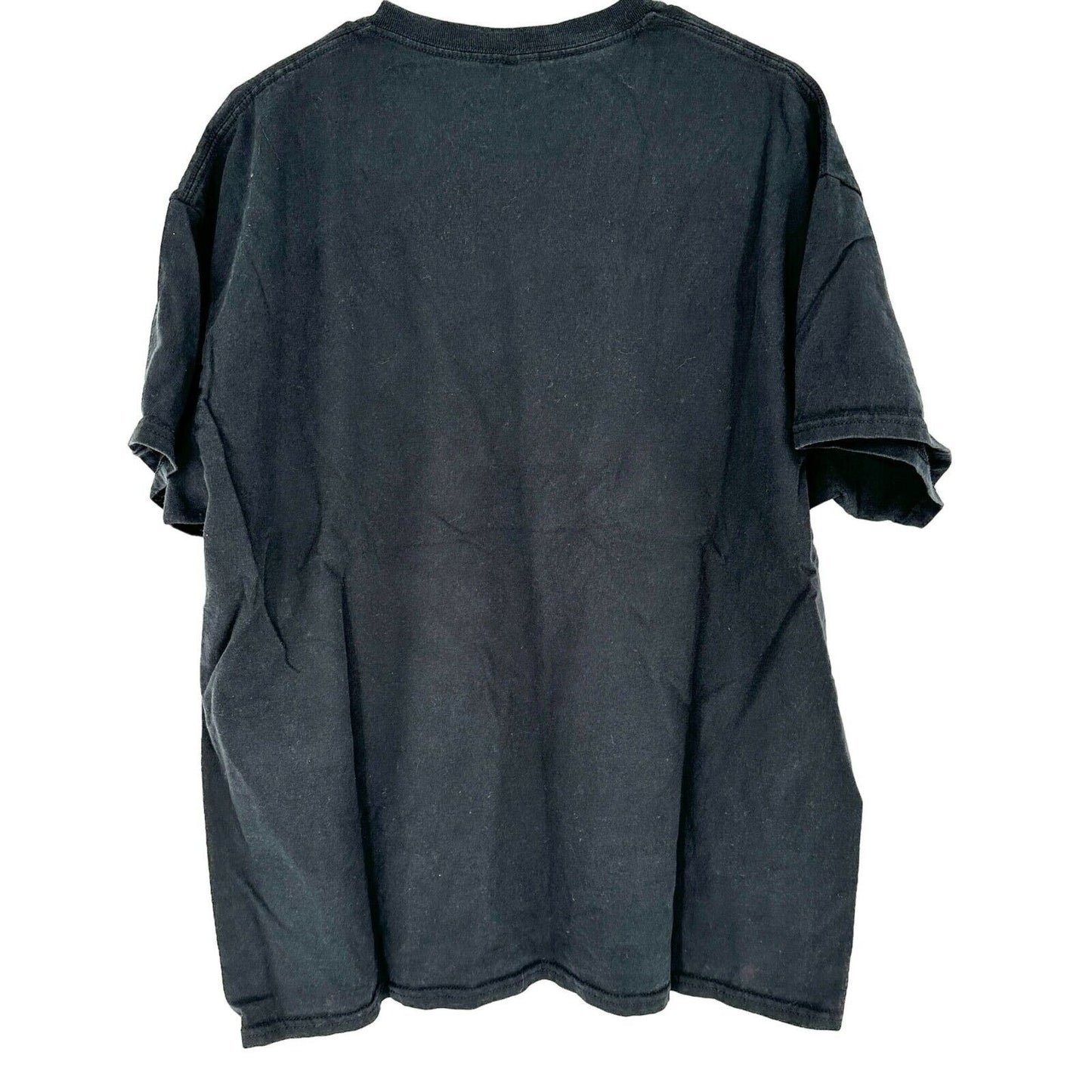 Gildan T-shirt XL Black Short Sleeve Dialing 911 Graphic Tee