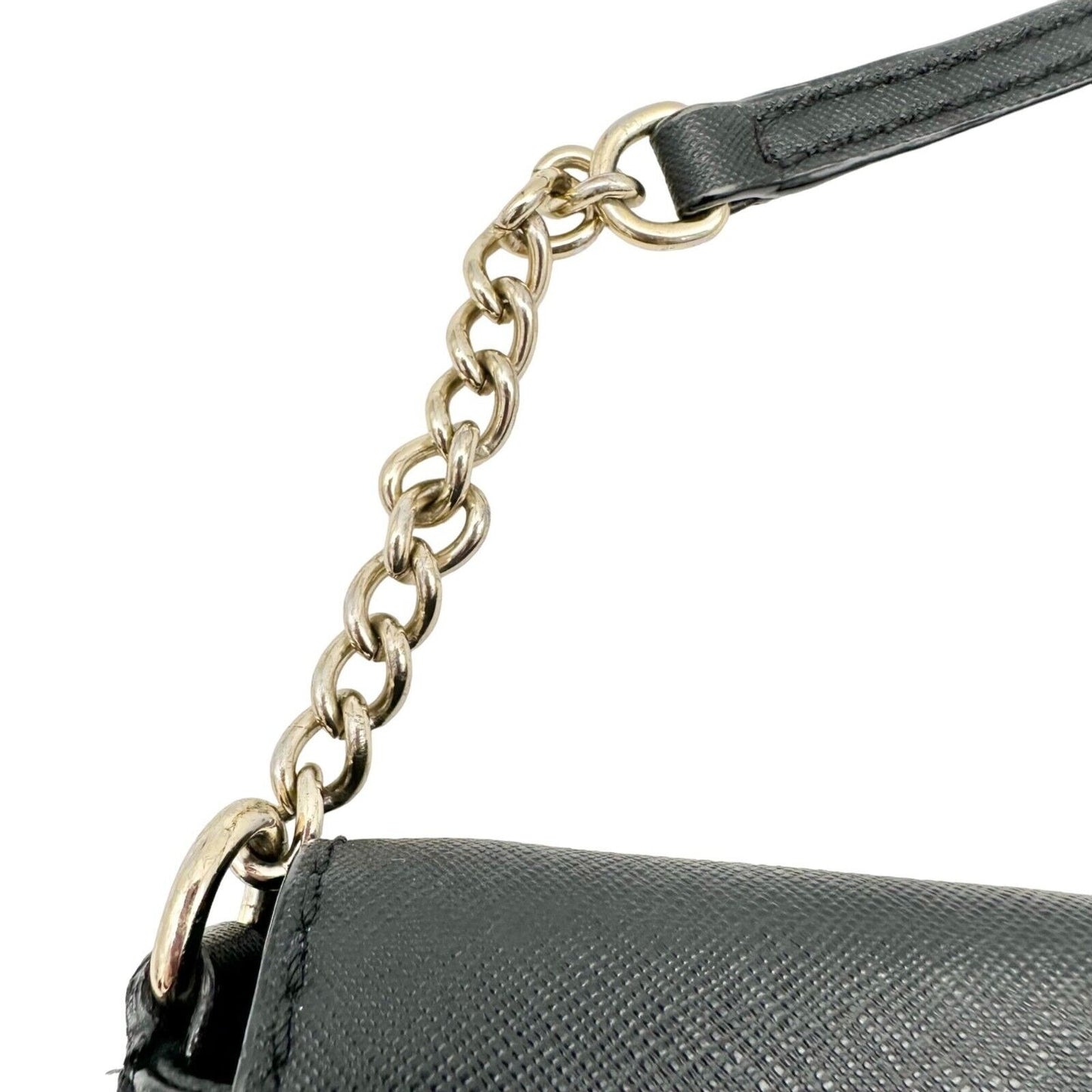 Kate Spade Crossbody Purse 10 x 6 x 2 Black Snap Closure Interior Pockets