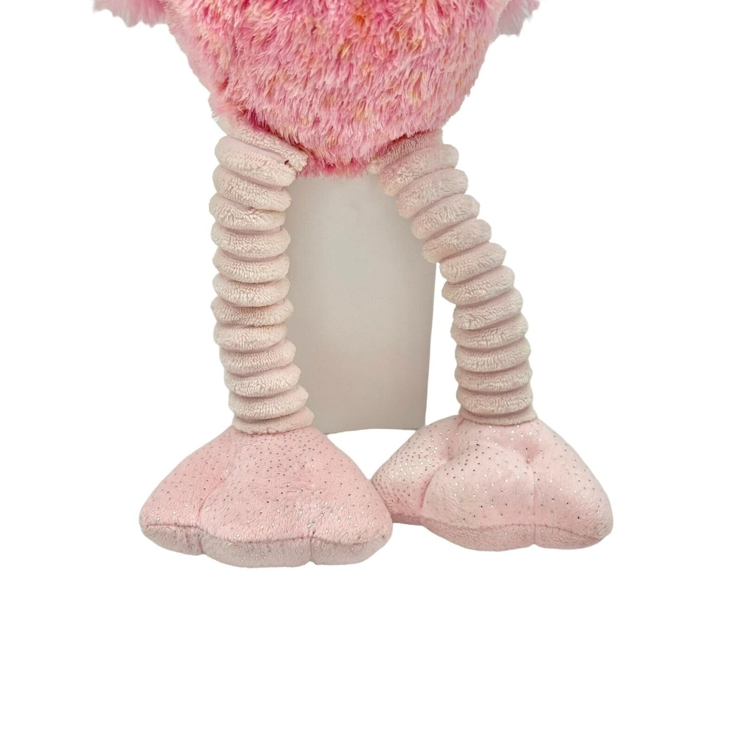 Wild Republic Stuffed Flamingo 17 x 10 Pink Plush