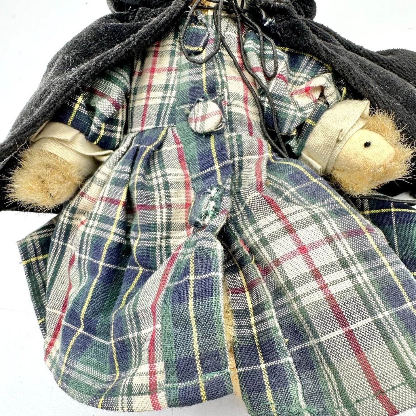 Boyds Bears Collection The Archive Series 9 inch Female Green Dress Black Cape